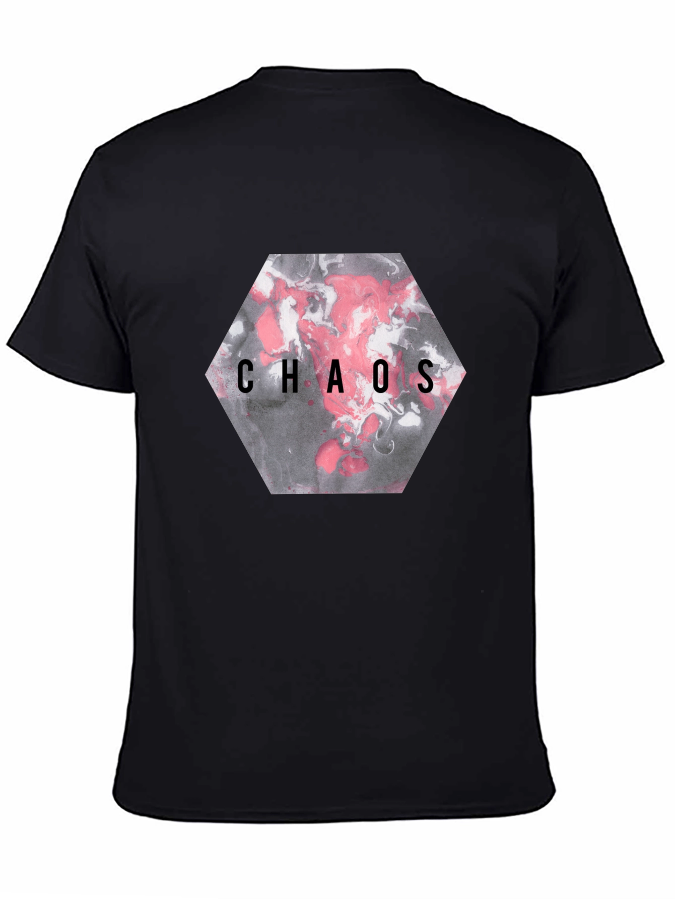 Chaos Graphic T-Shirt - Black