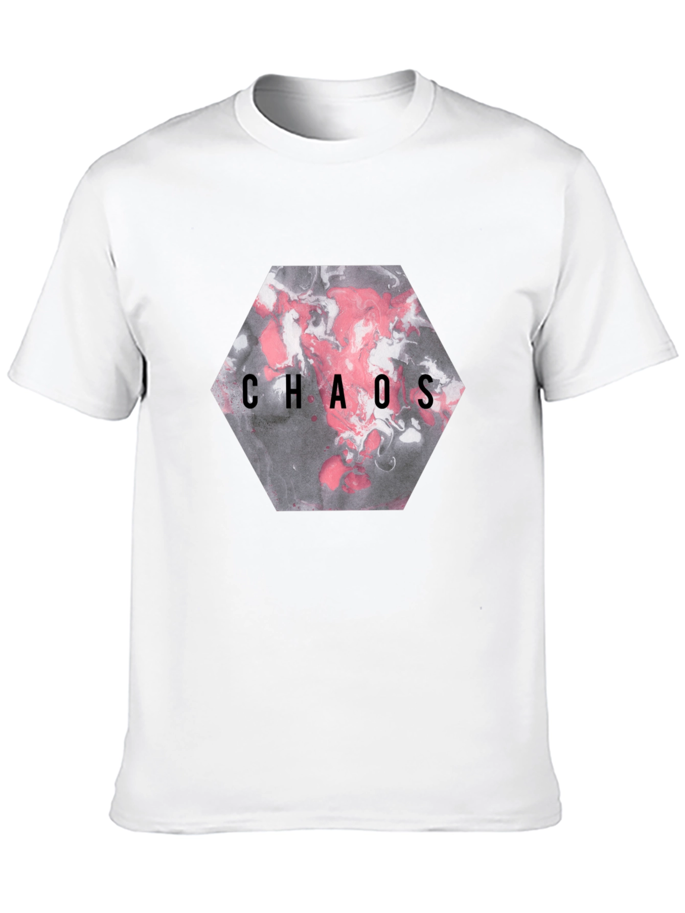 Chaos Graphic T-Shirt - Black