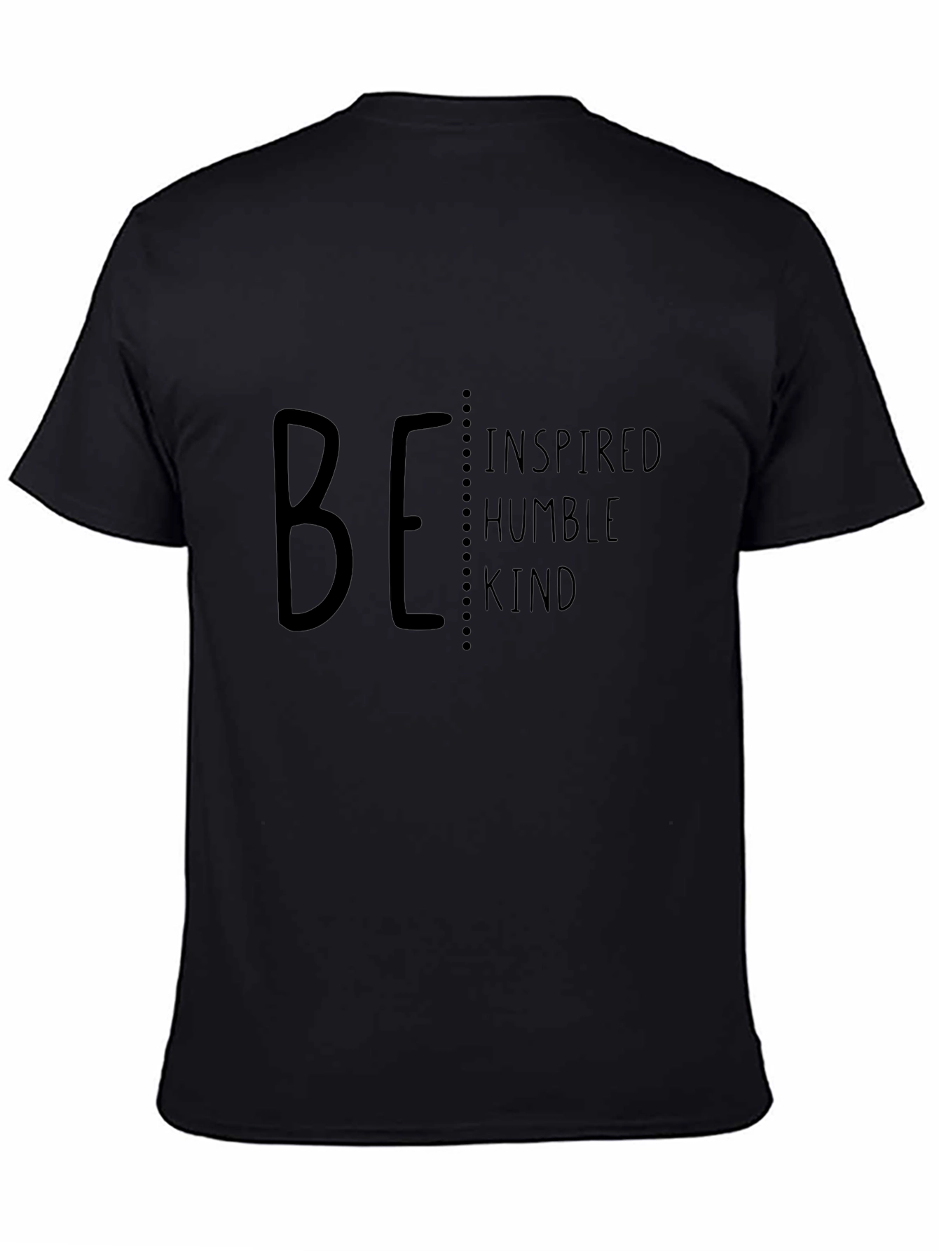Inspirational Be Kind Black T-Shirt
