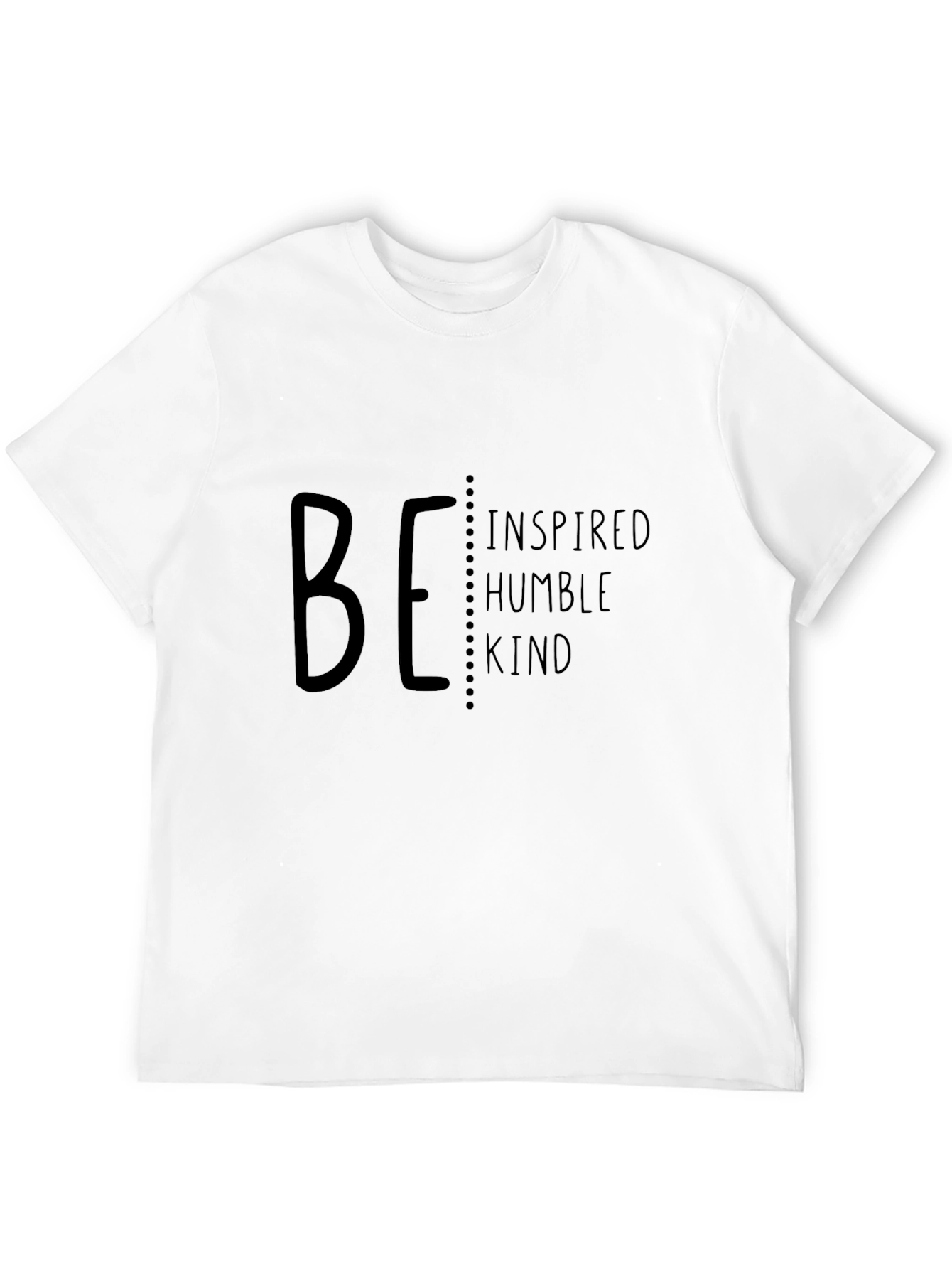 Inspirational Be Kind Black T-Shirt