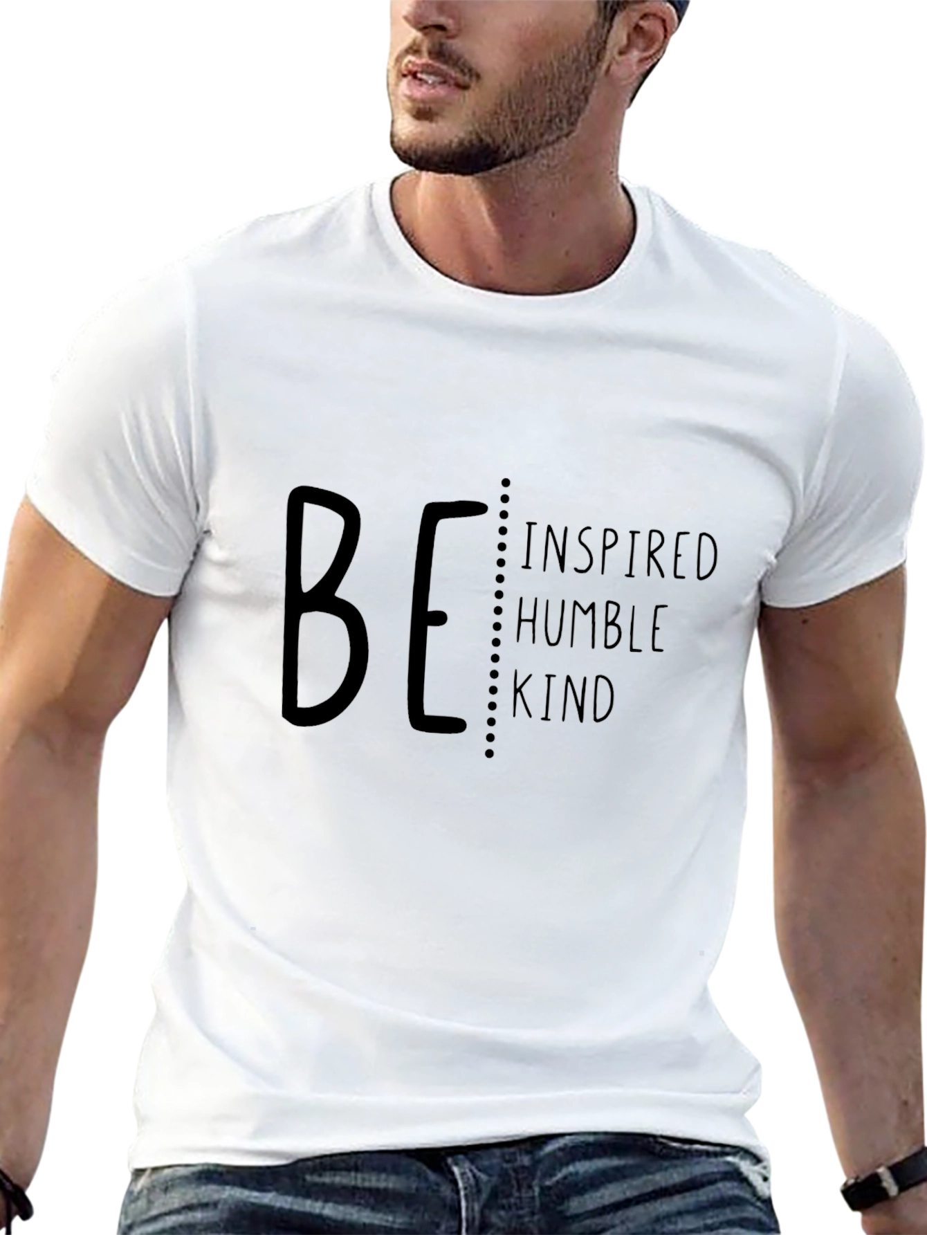 Inspirational Be Kind Black T-Shirt