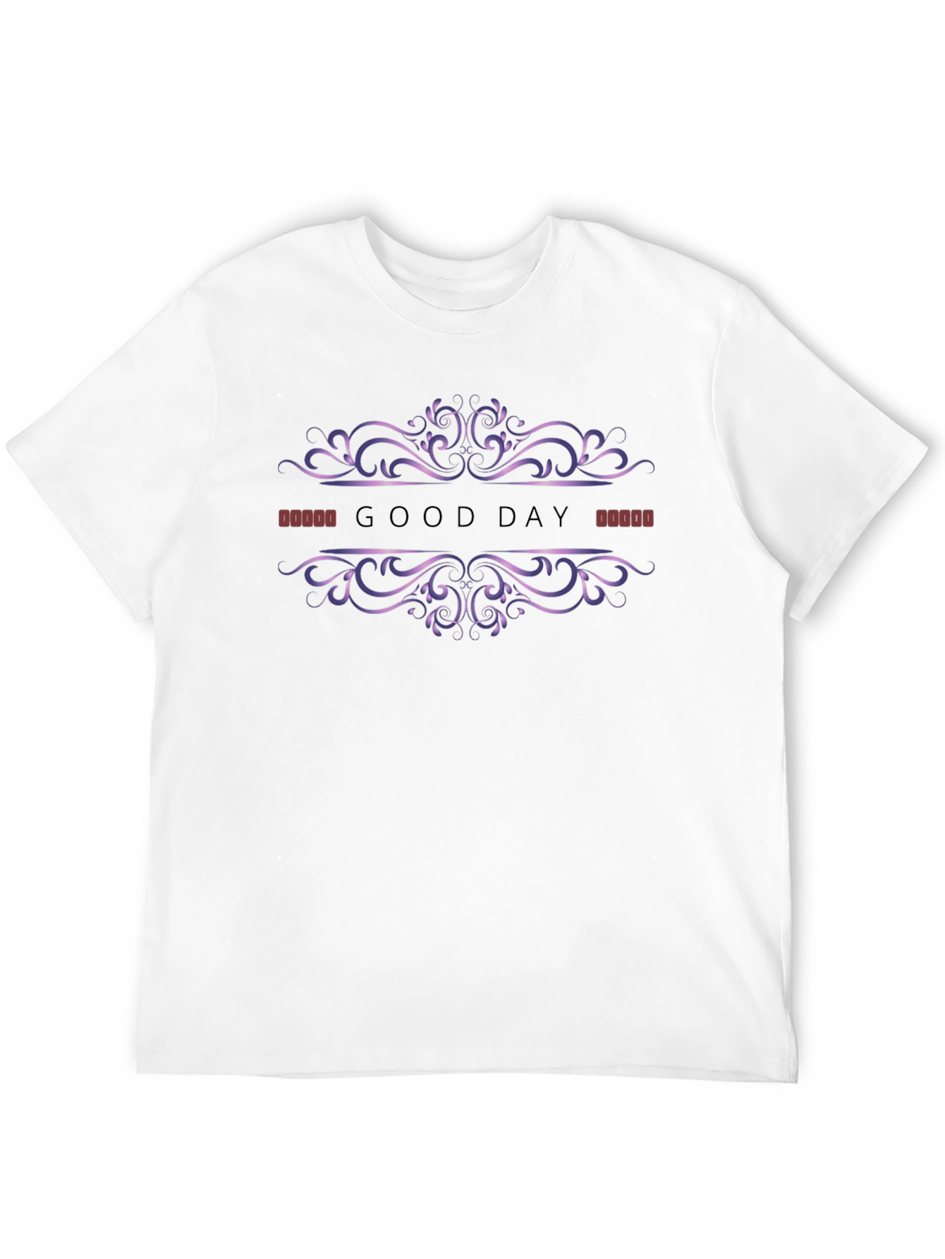Good Day Graphic Tee - Black Casual T-Shirt