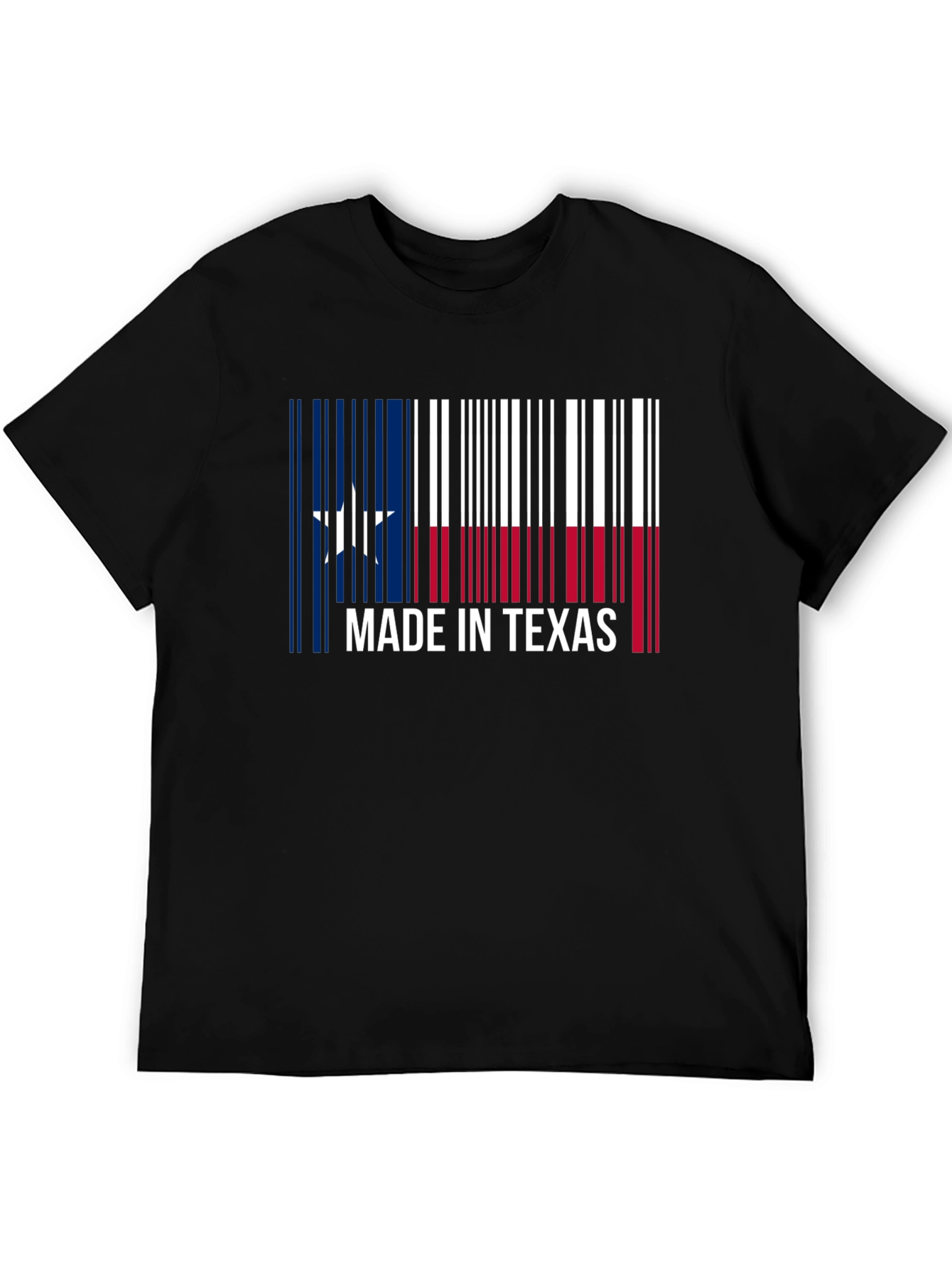 Made in Texas Barcode T-Shirt