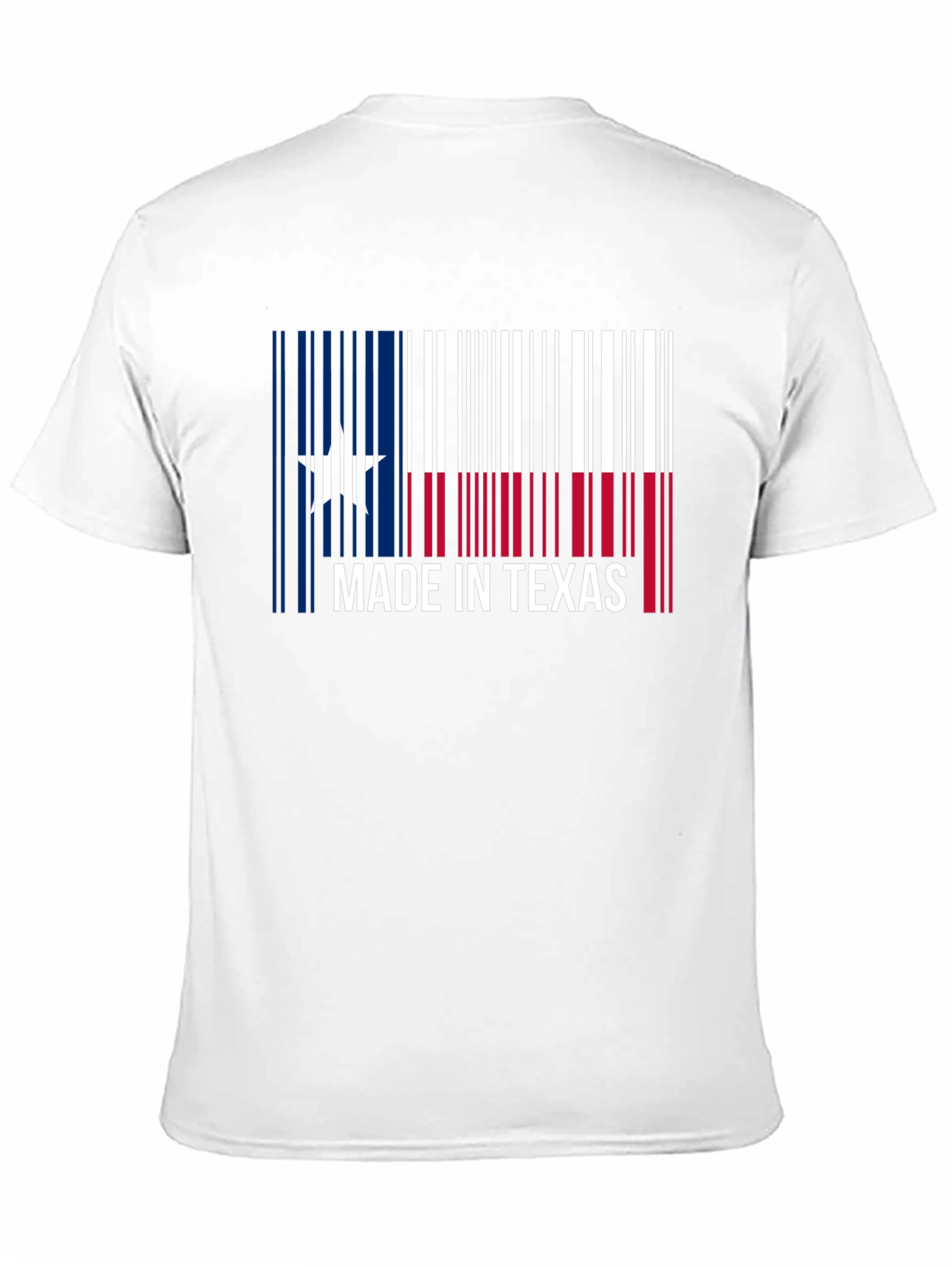 Made in Texas Barcode T-Shirt