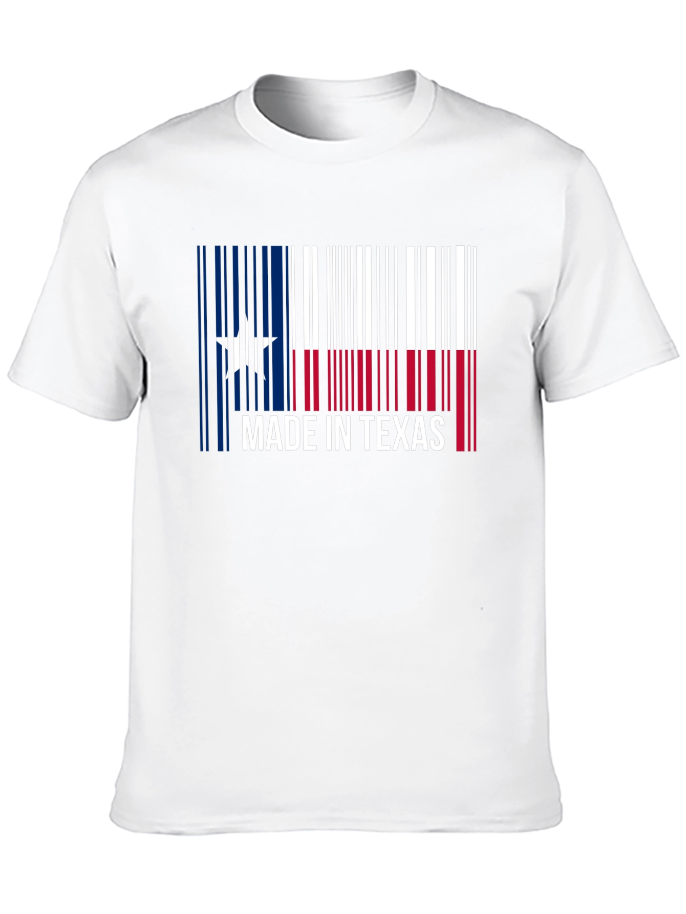 Made in Texas Barcode T-Shirt