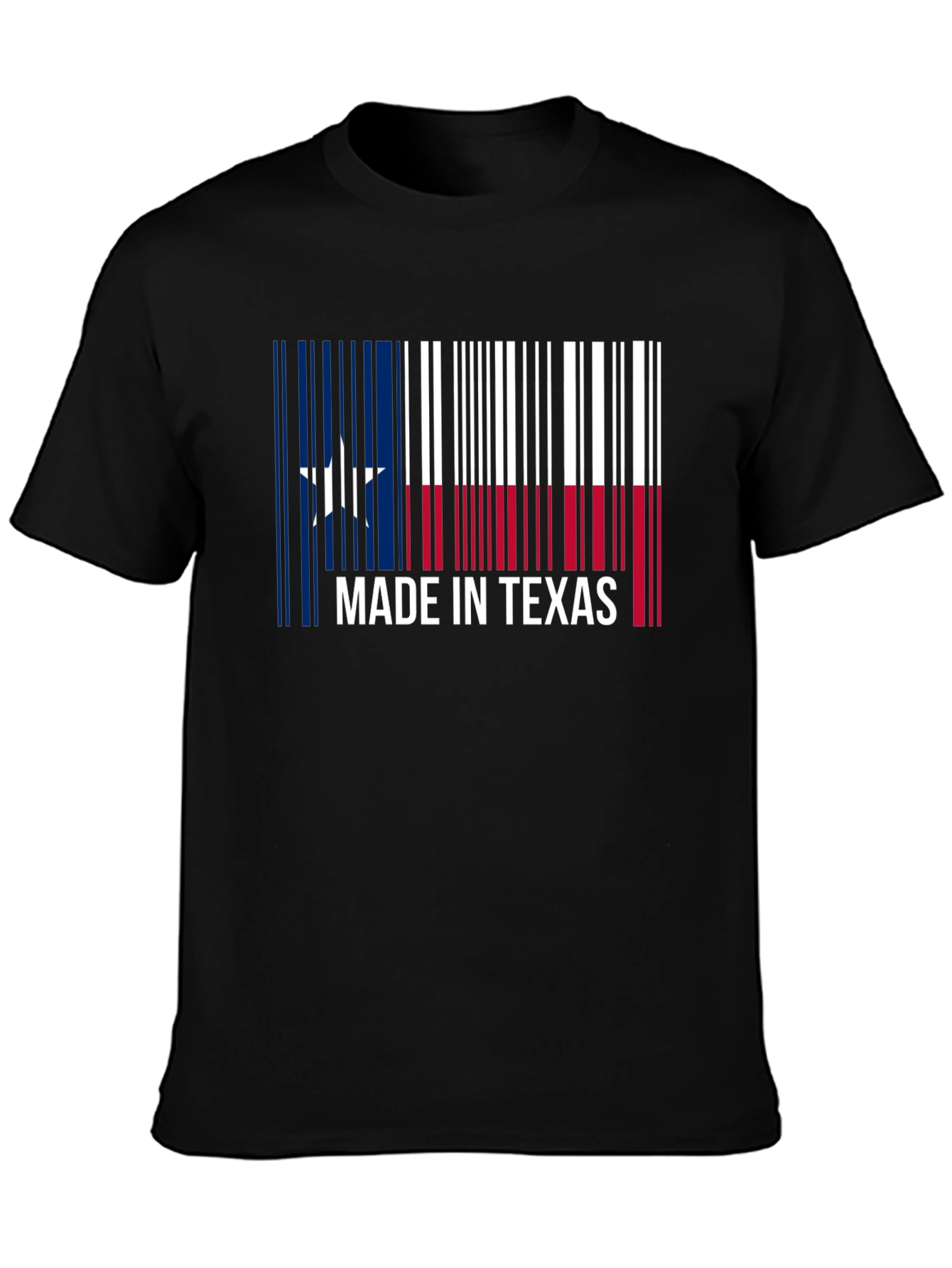 Made in Texas Barcode T-Shirt