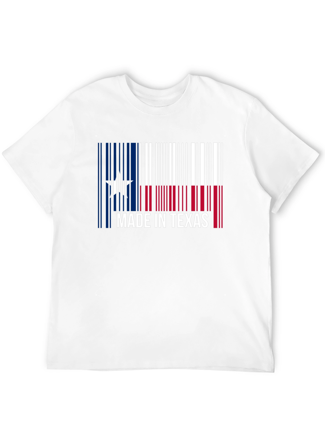 Made in Texas Barcode T-Shirt