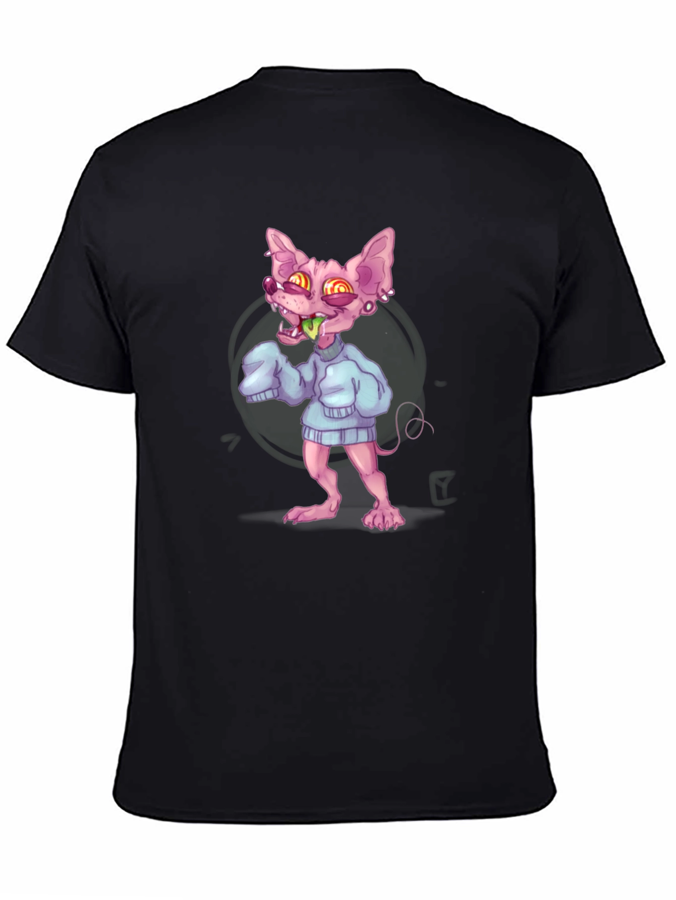 Sphynx Cat Cartoon T-Shirt