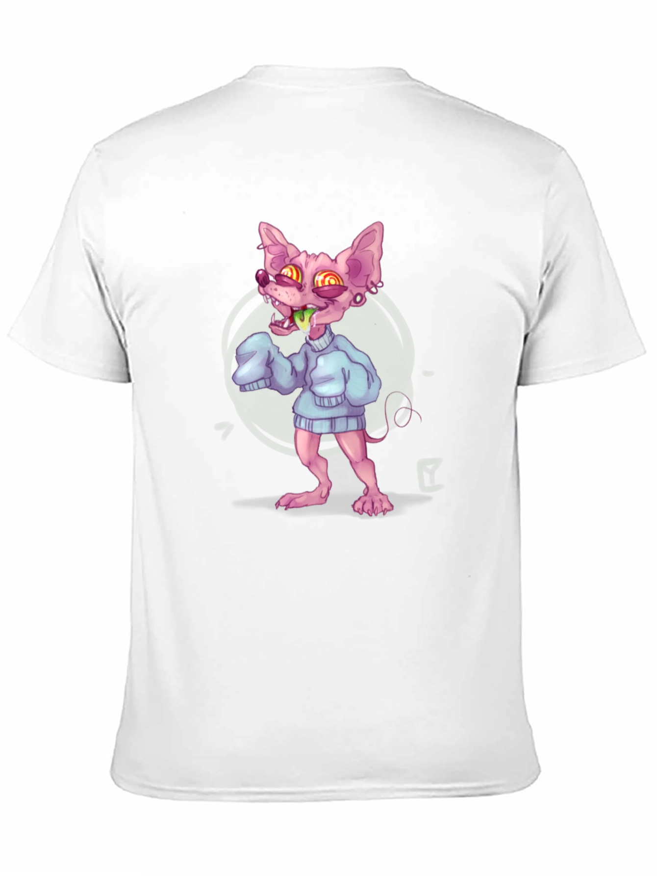 Sphynx Cat Cartoon T-Shirt