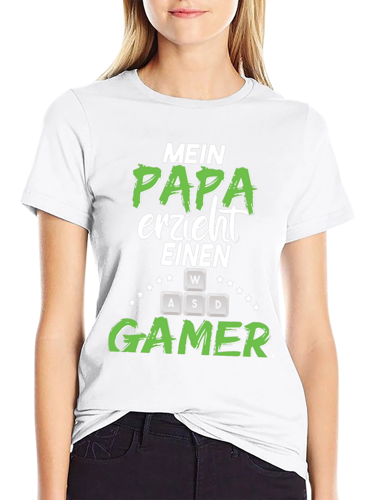 Mein Papa Erzieht Einen Gamer T-Shirt