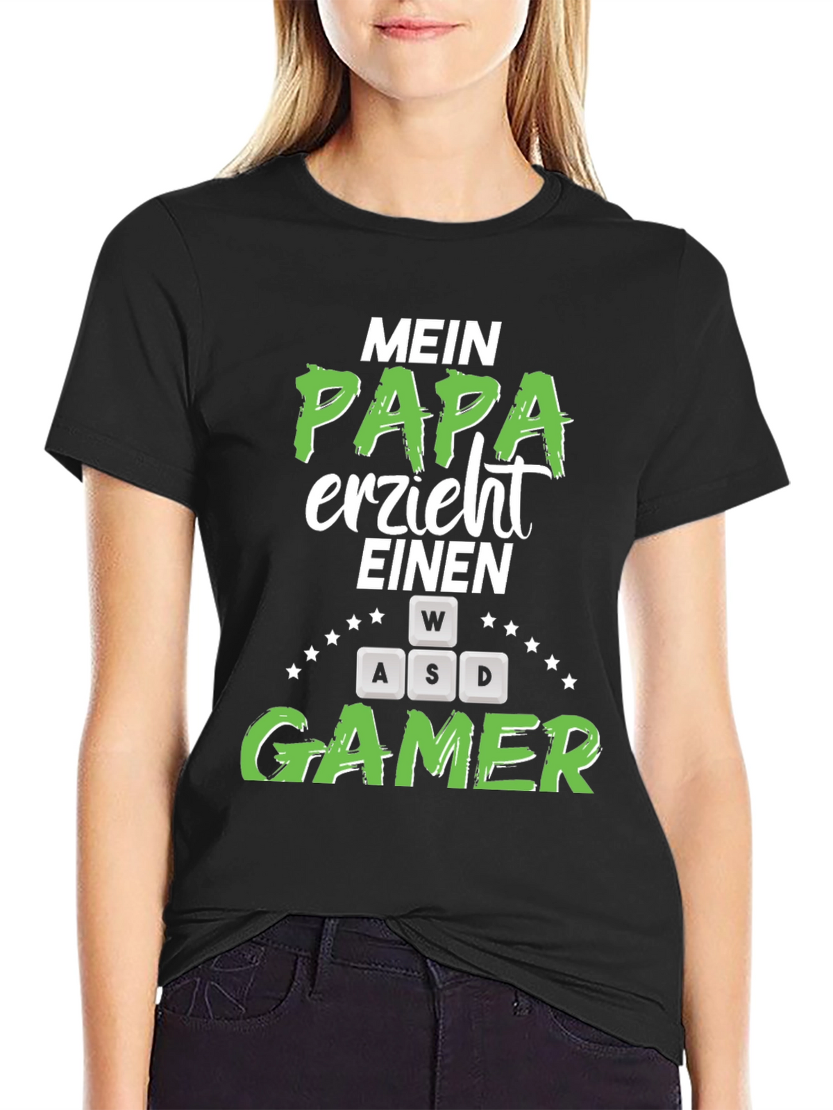 Mein Papa Erzieht Einen Gamer T-Shirt