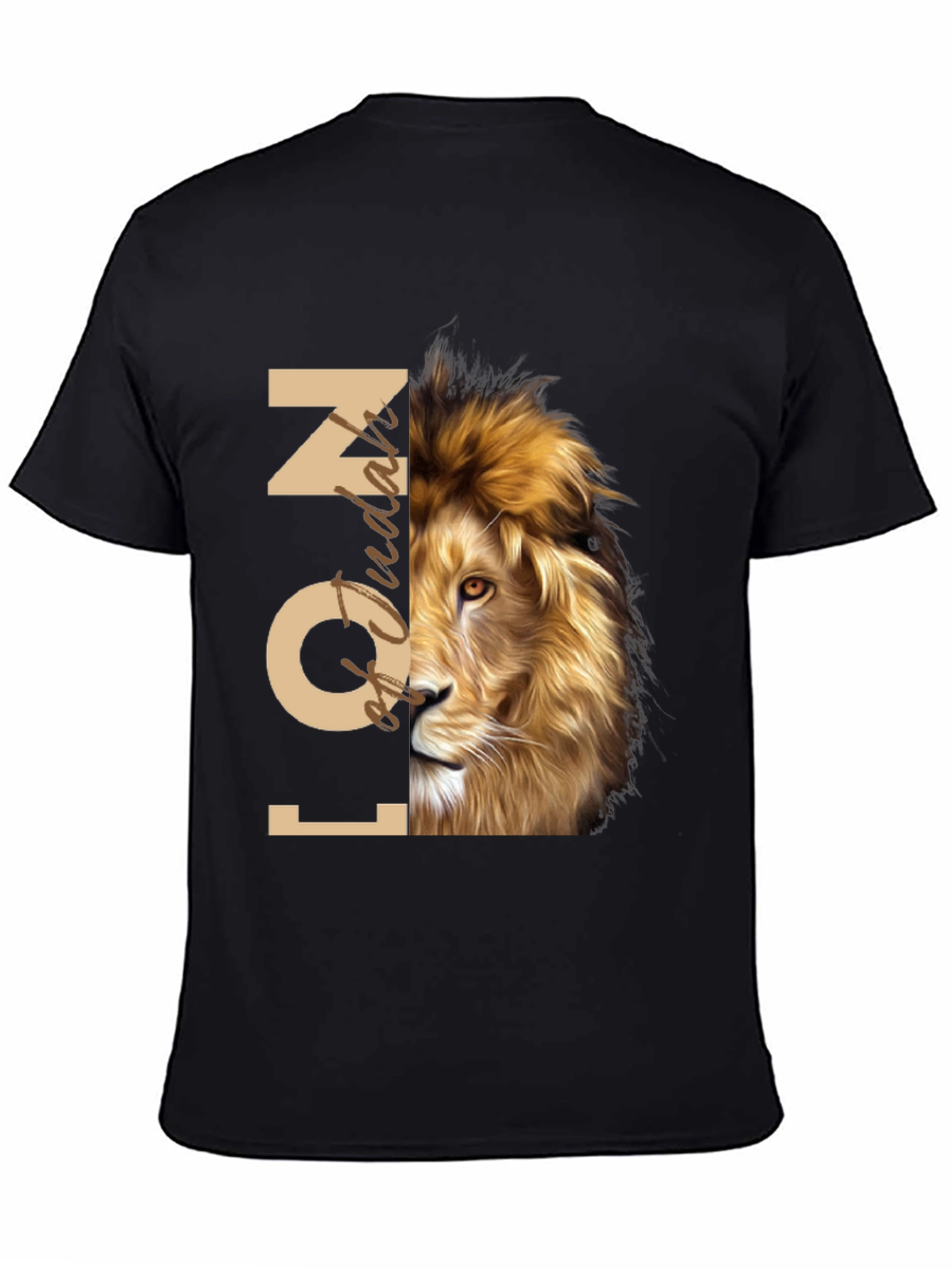Lion Icon Graphic Tee - Stylish Mens T-Shirt