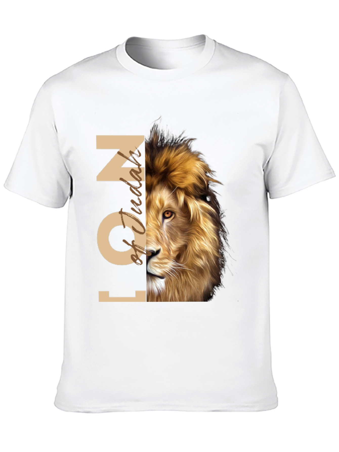 Lion Icon Graphic Tee - Stylish Mens T-Shirt