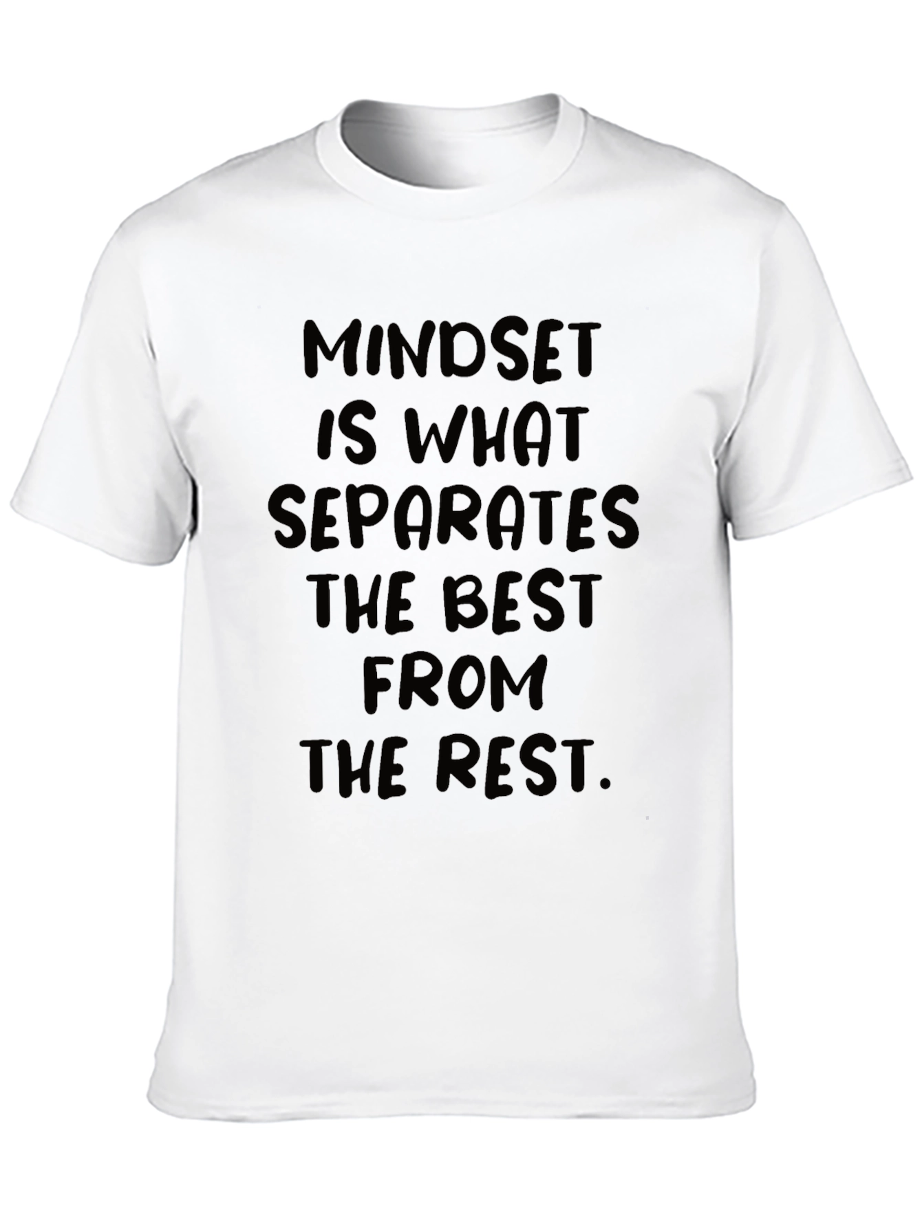 Mindset T-Shirt - Best From The Rest Black Tee