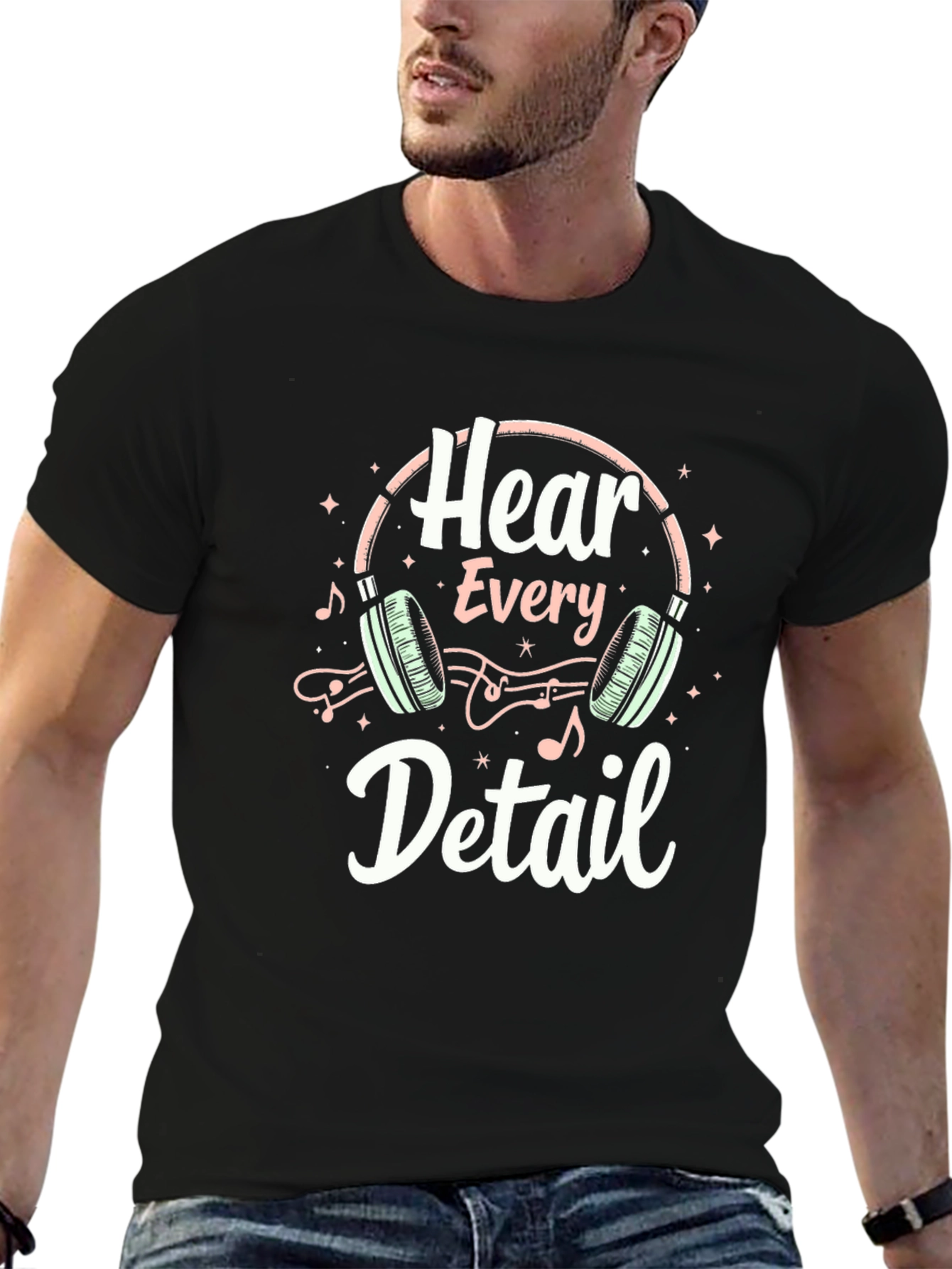 Hear Every Detail Graphic Tee