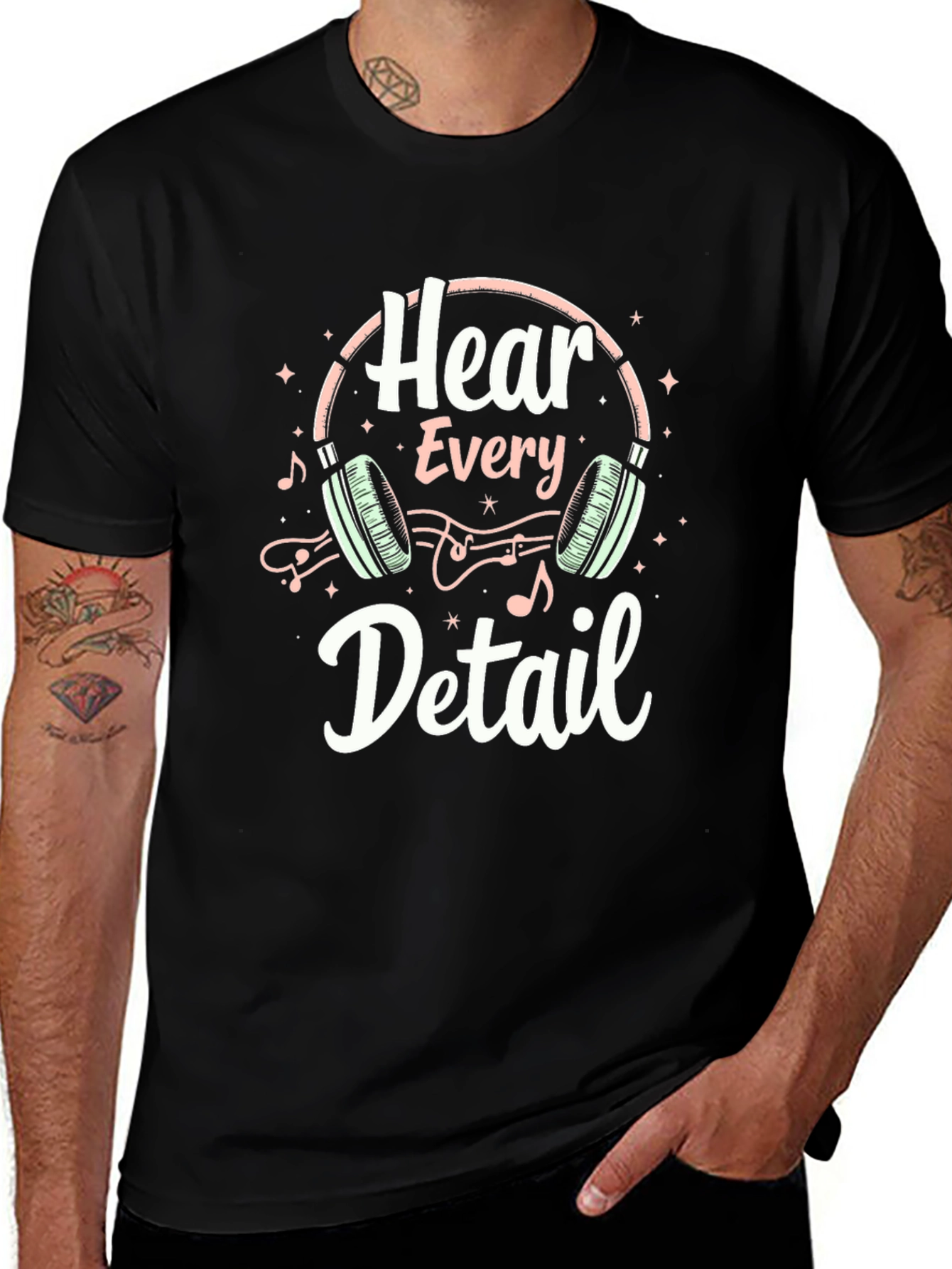 Hear Every Detail Graphic Tee