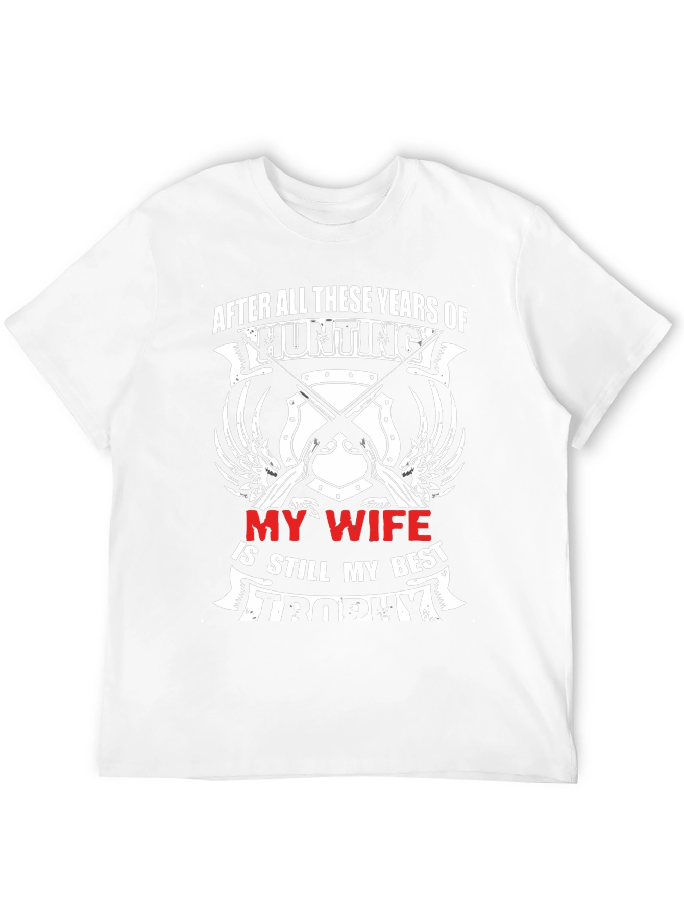 Hunting Wife Best Trophy Mens Graphic Tee