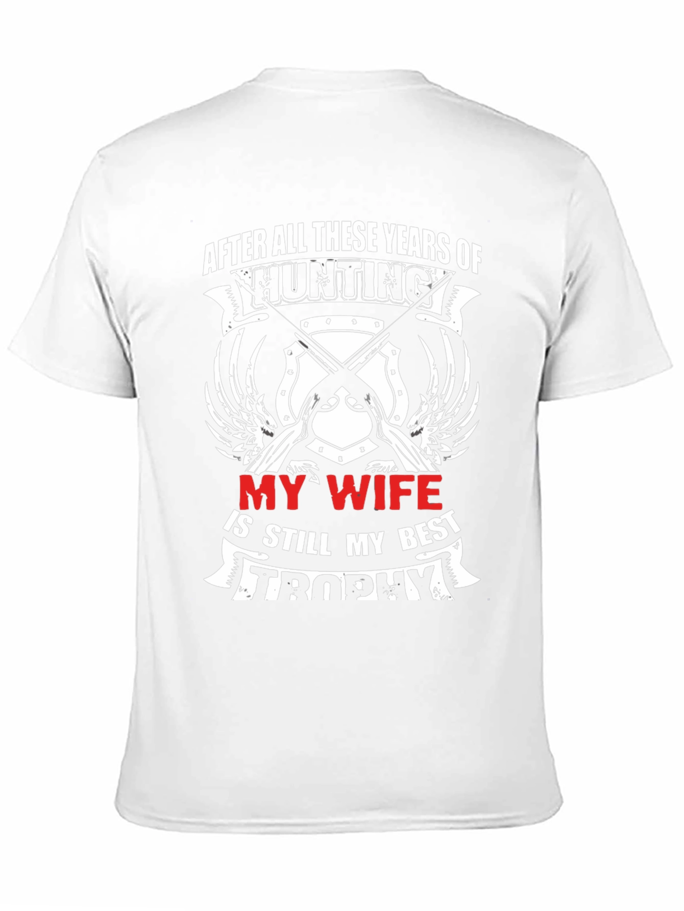 Hunting Wife Best Trophy Mens Graphic Tee