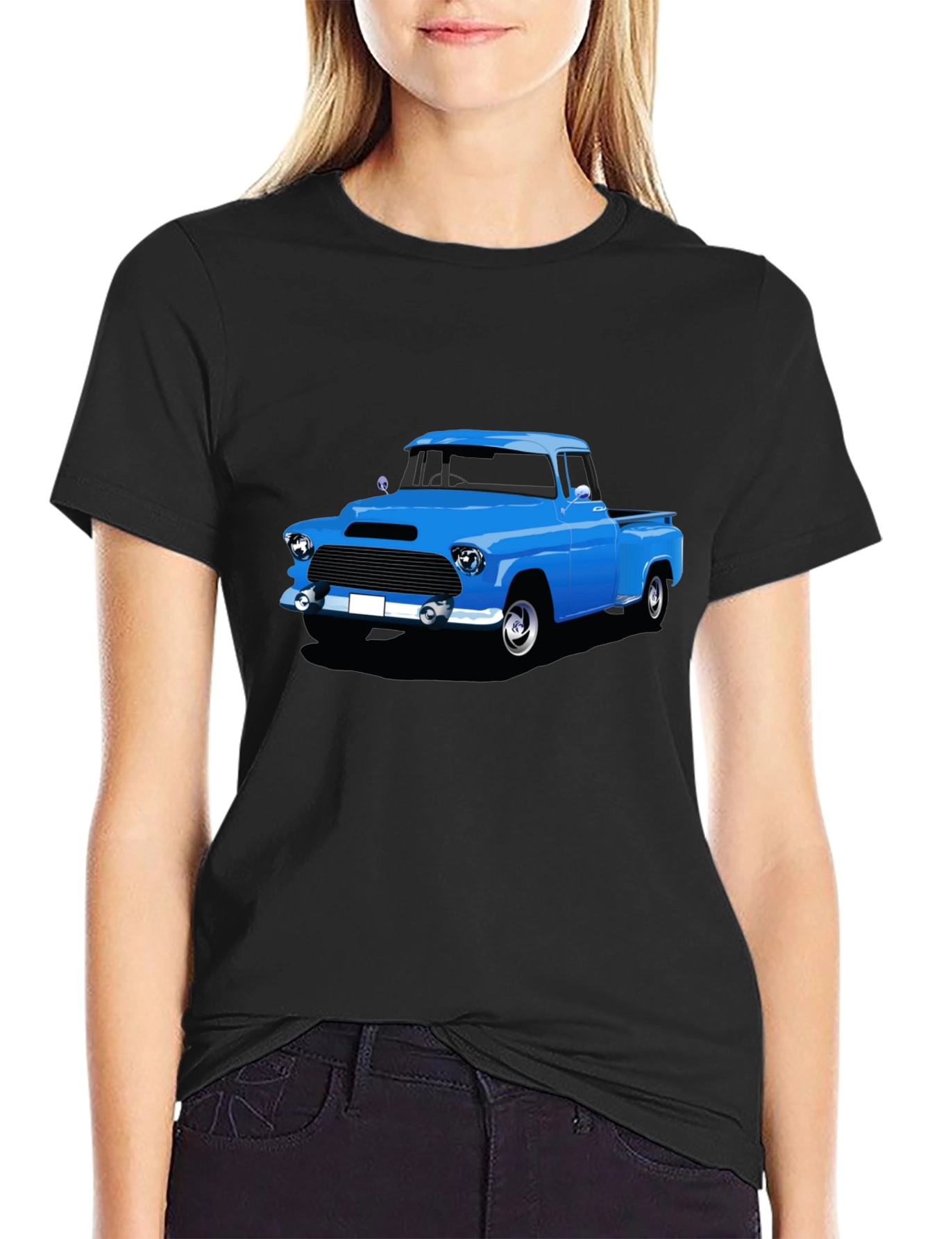 Classic Blue Truck Graphic Tee
