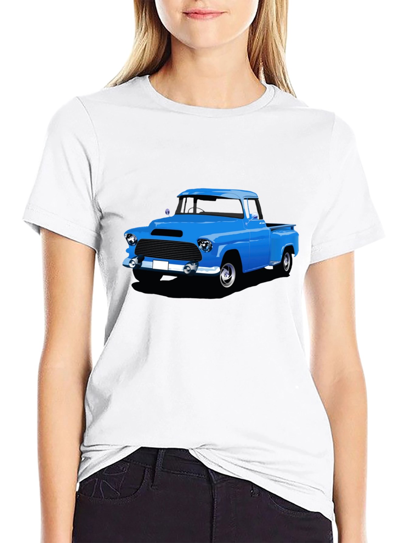 Classic Blue Truck Graphic Tee