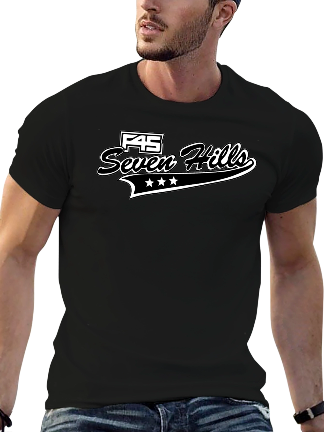 F45 Seven Hills Black T-Shirt