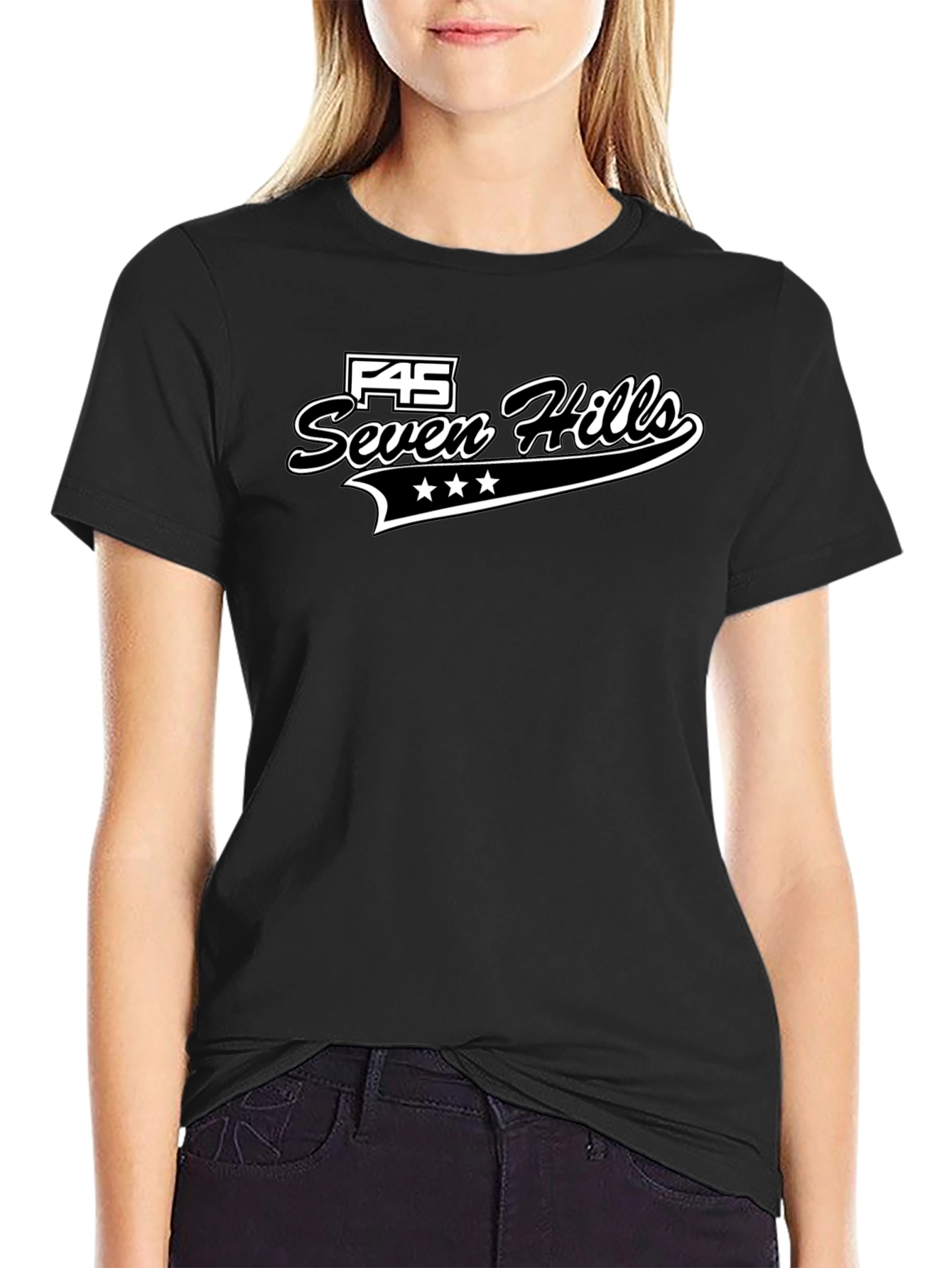 F45 Seven Hills Black T-Shirt
