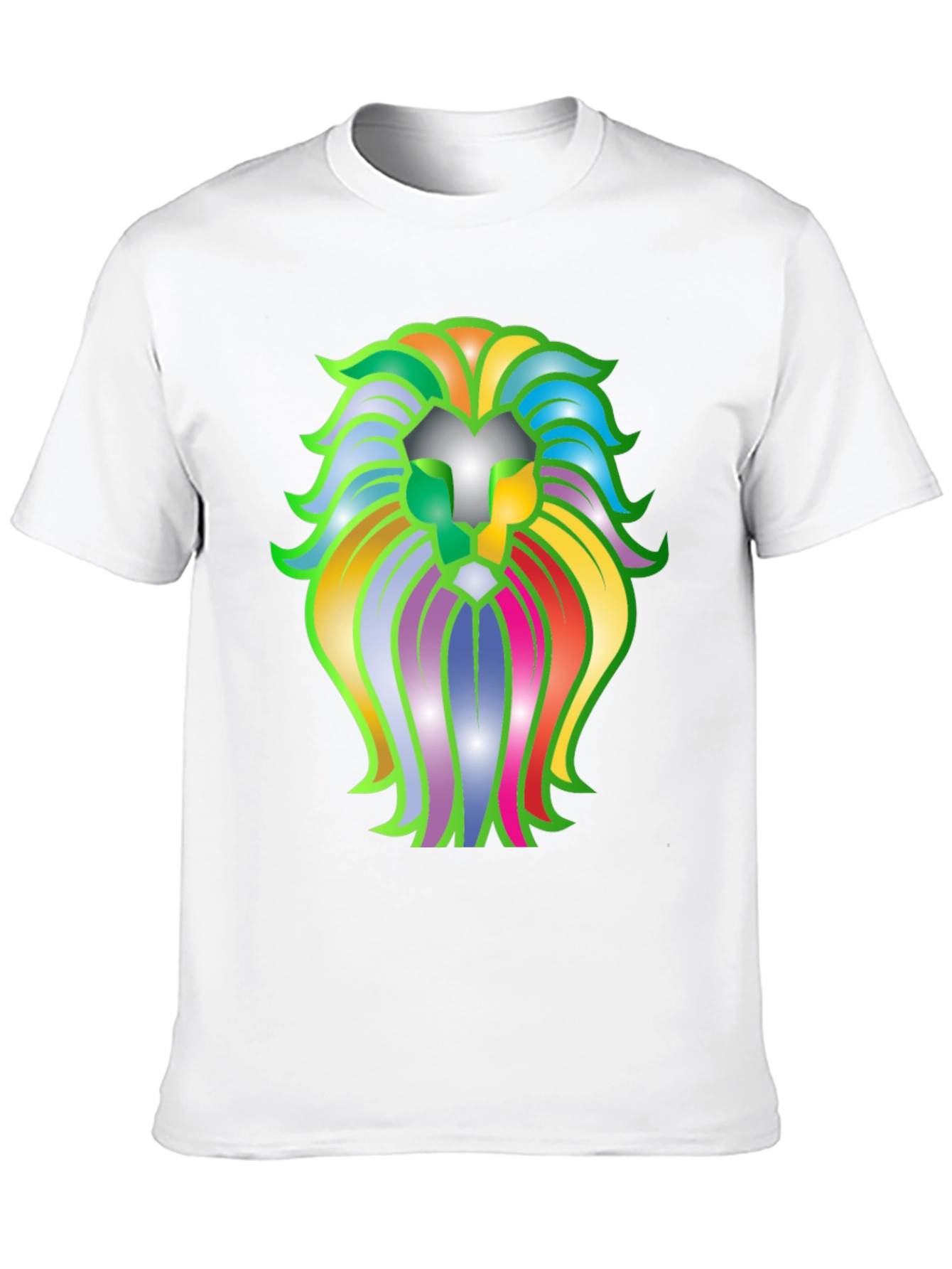 Lion Graphic Black T-Shirt