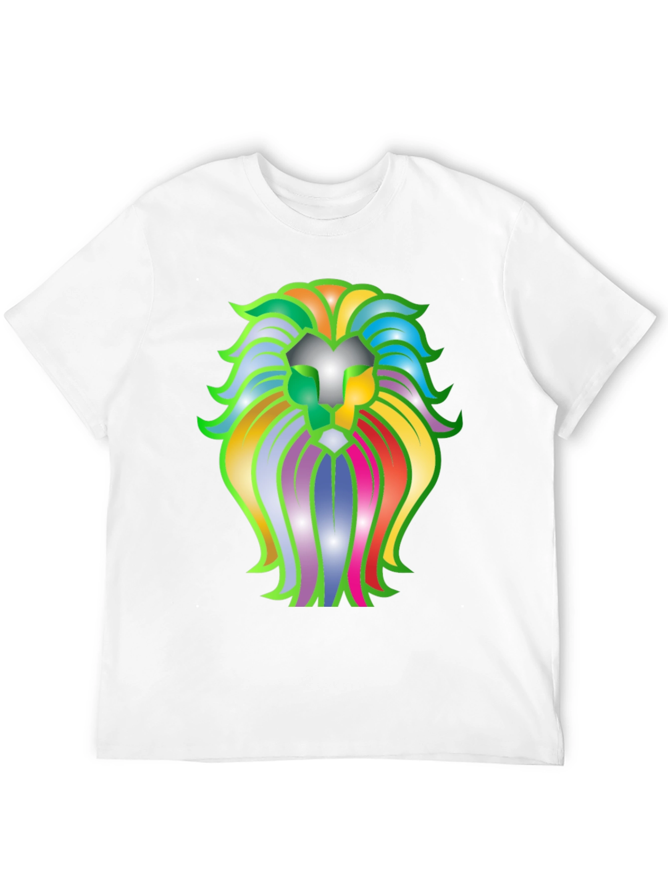 Lion Graphic Black T-Shirt