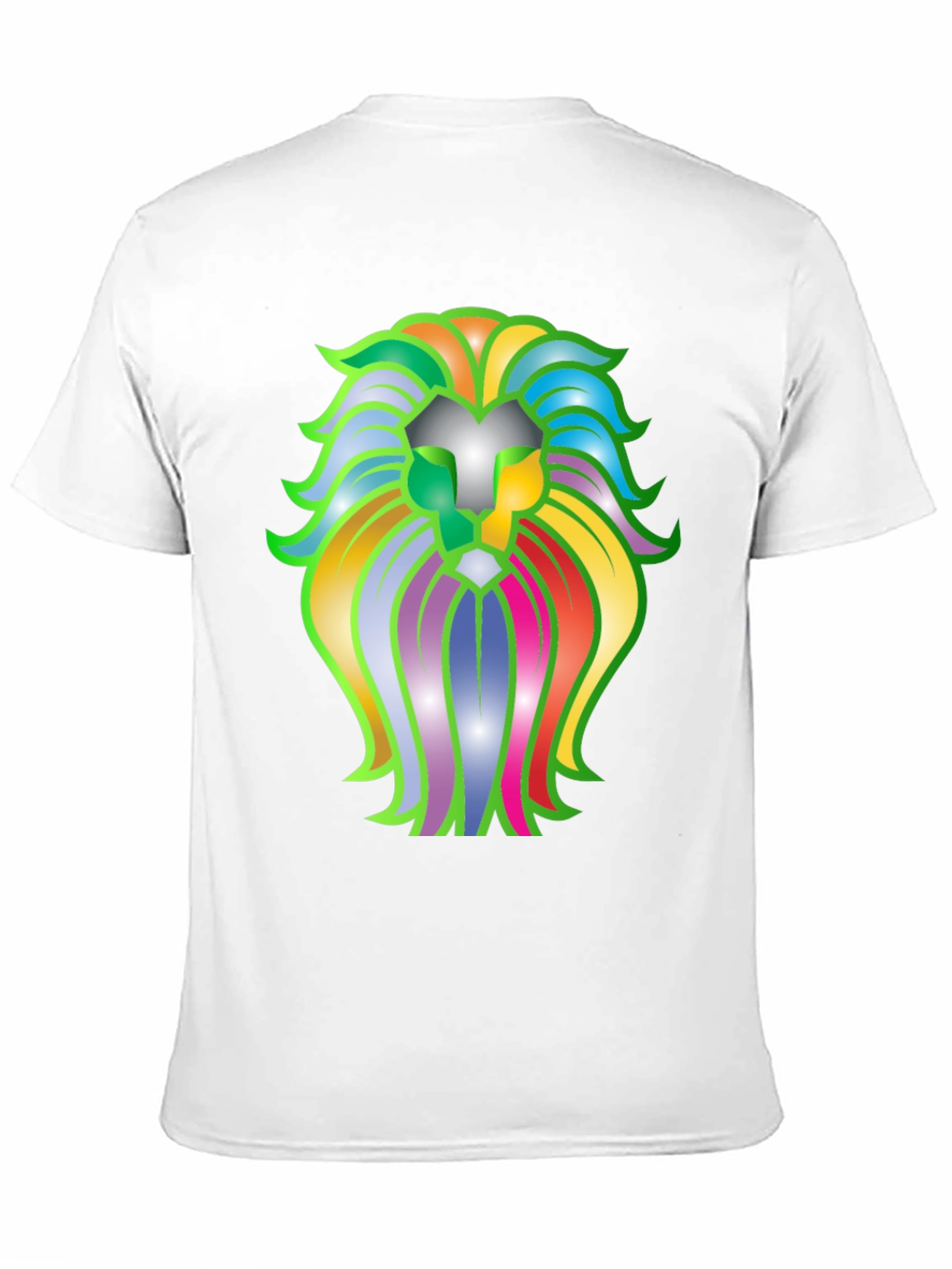 Lion Graphic Black T-Shirt