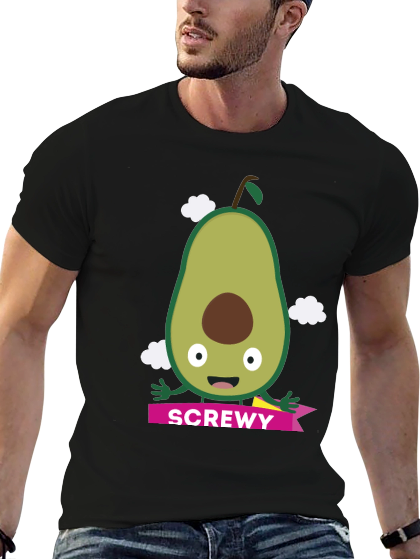Funny Avocado Screw You T-Shirt