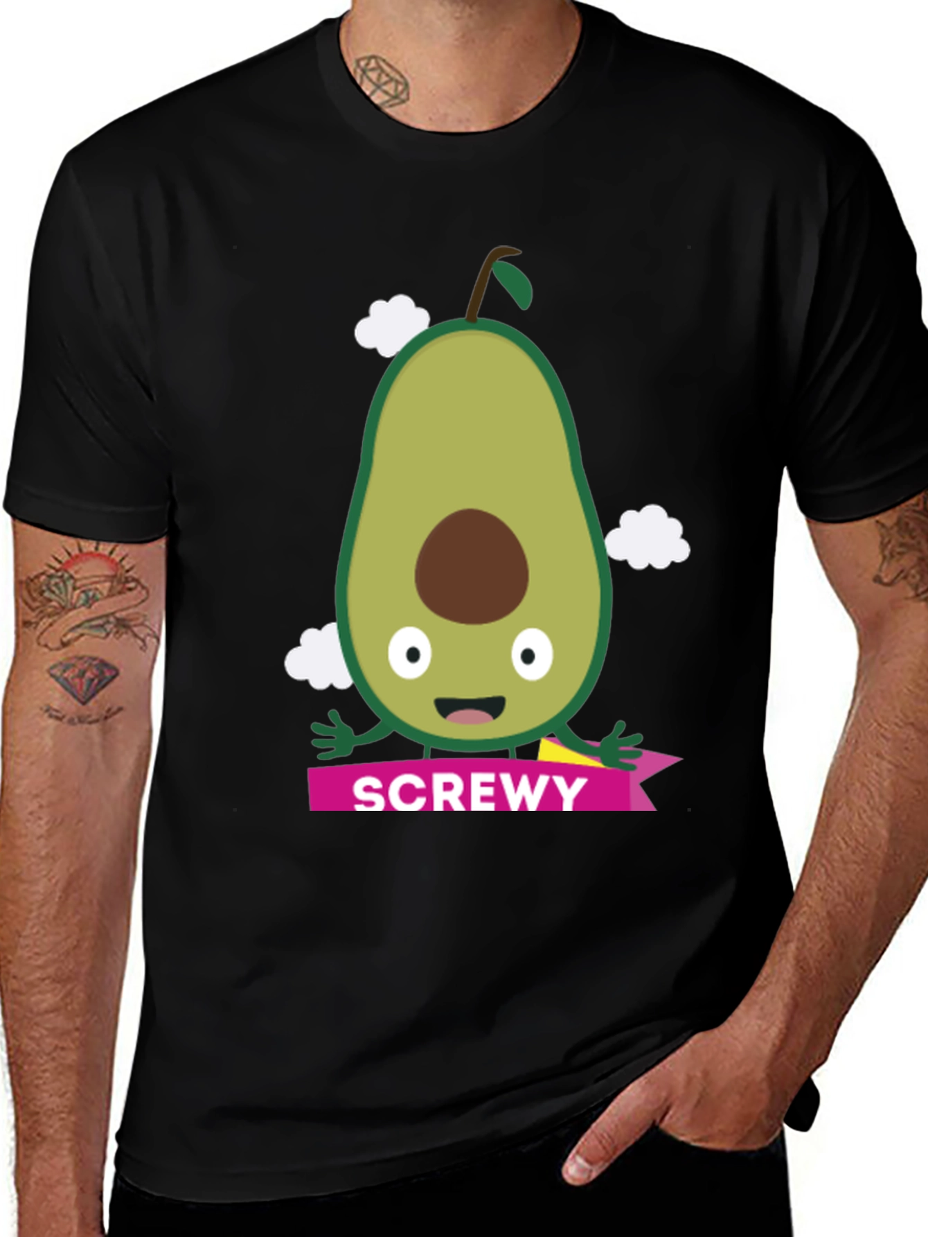 Funny Avocado Screw You T-Shirt