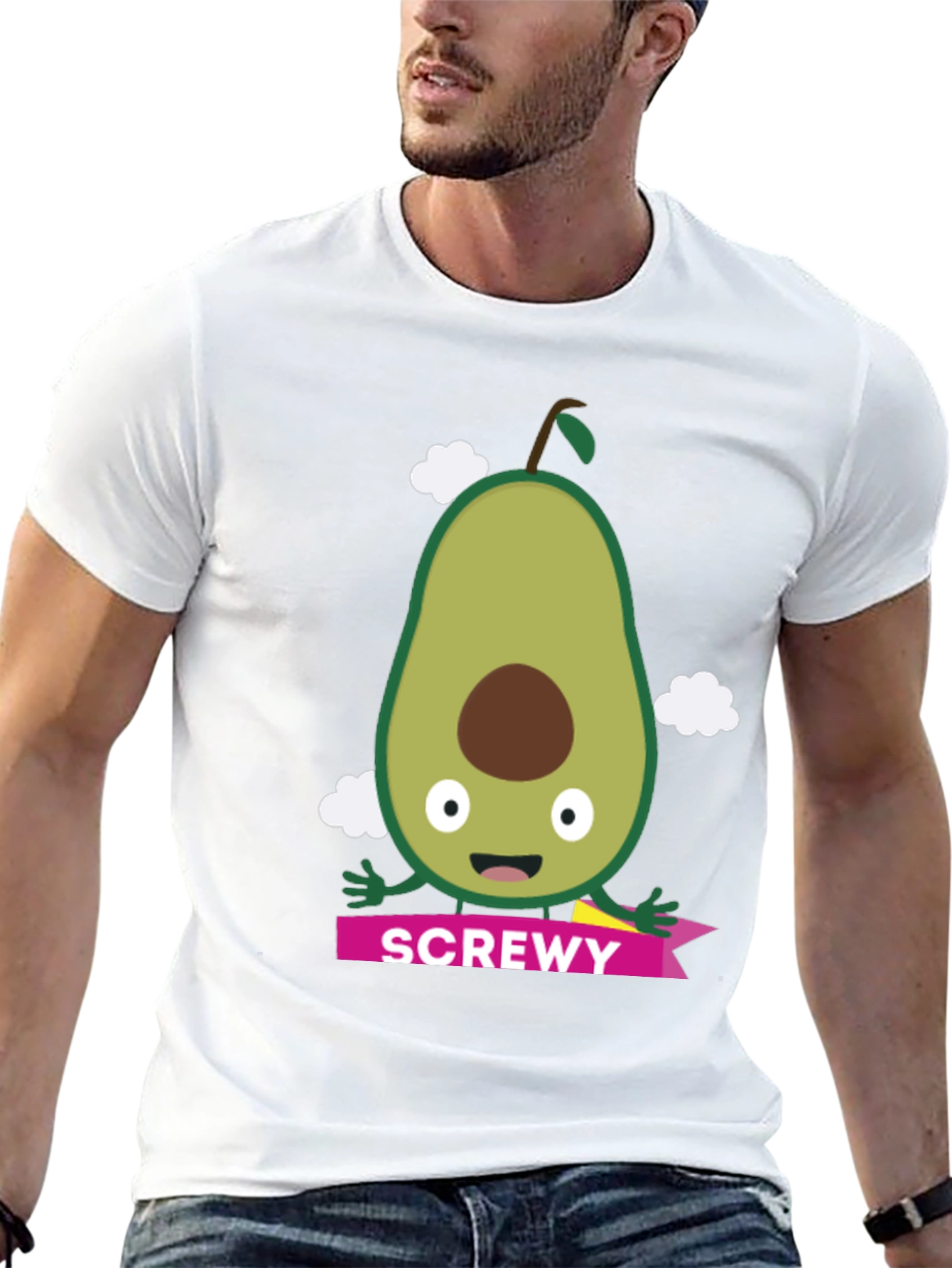 Funny Avocado Screw You T-Shirt