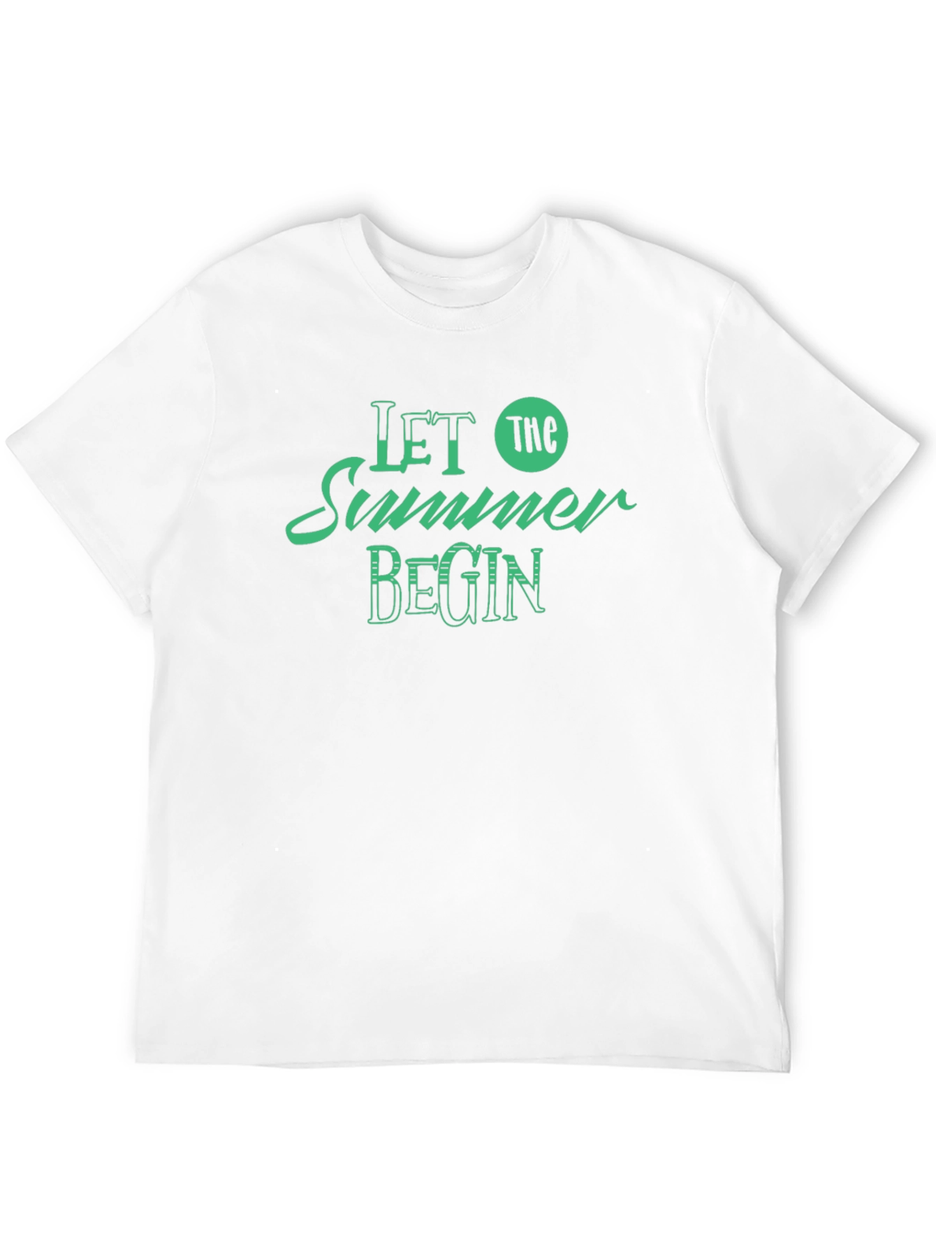 Summer Begin T-Shirt - Stylish Graphic Tee