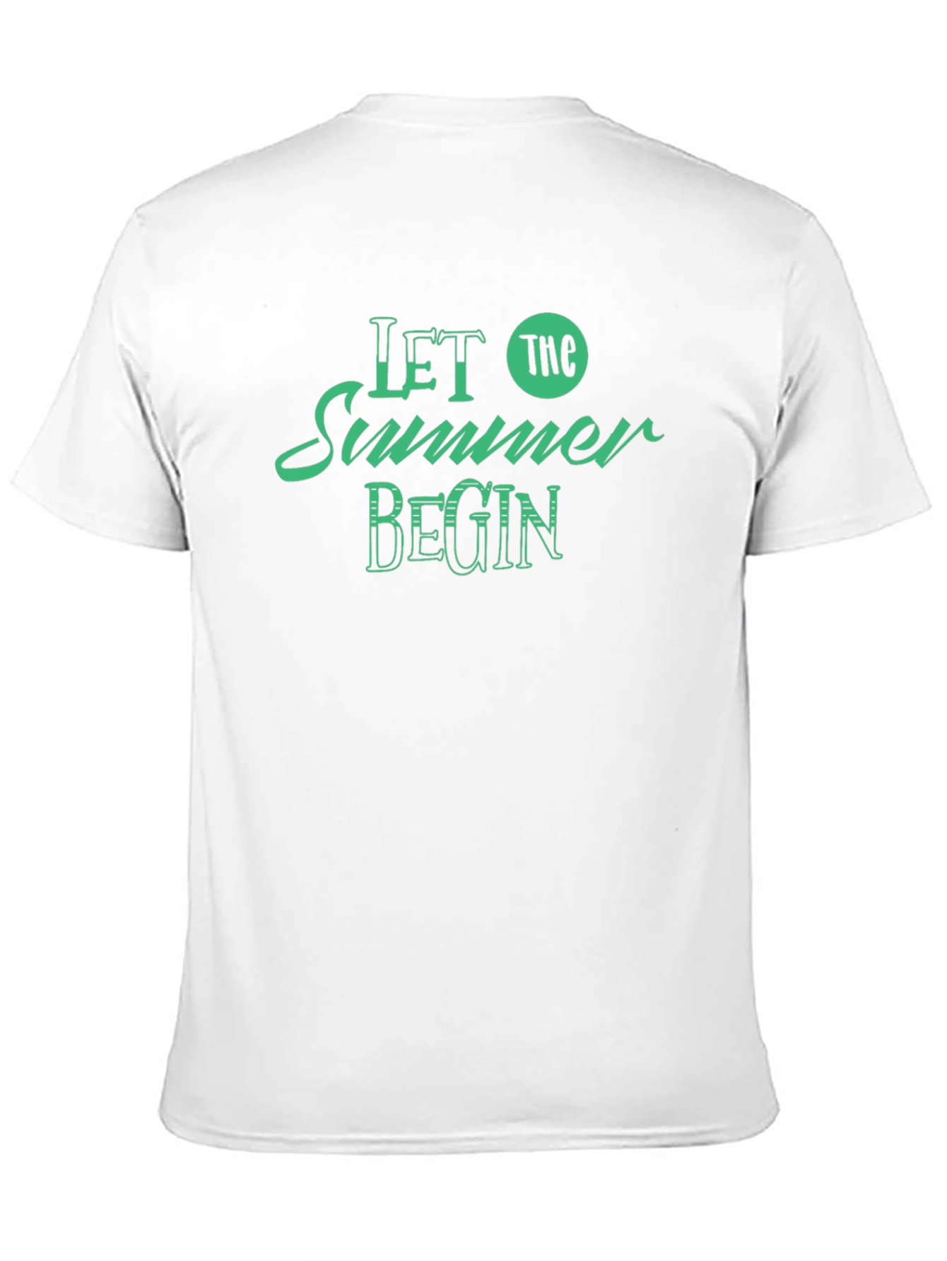 Summer Begin T-Shirt - Stylish Graphic Tee