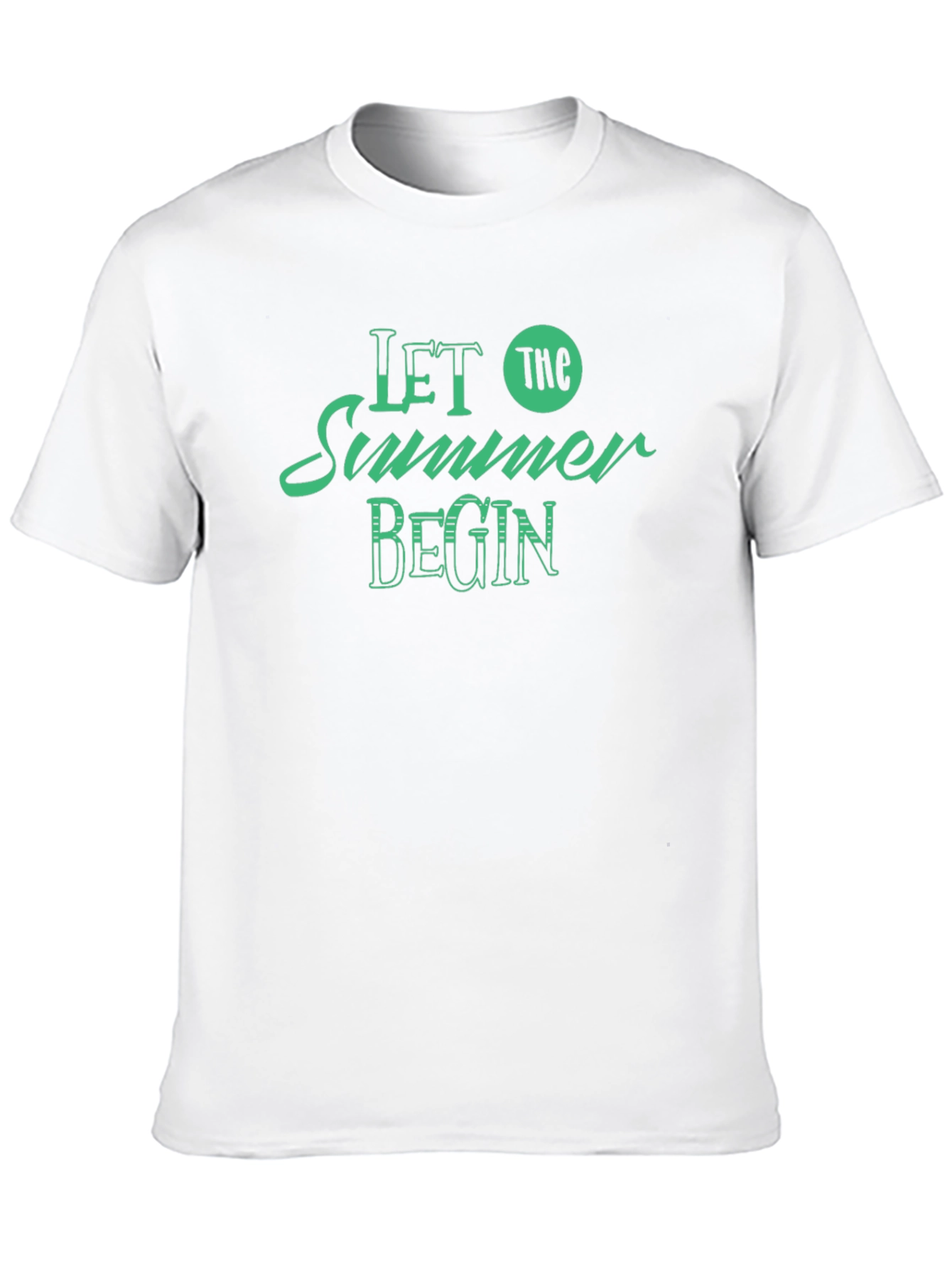 Summer Begin T-Shirt - Stylish Graphic Tee