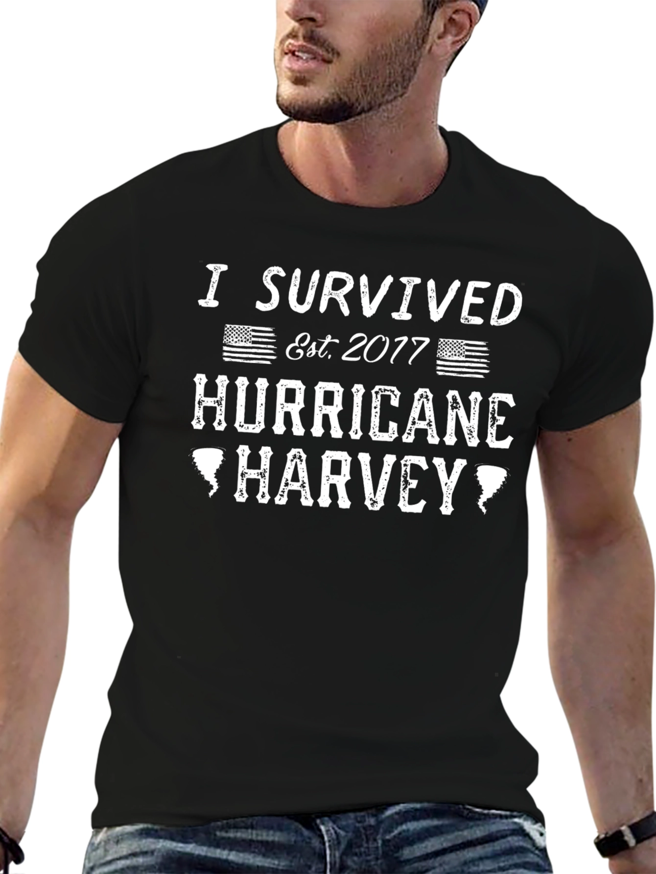 I Survived Hurricane Harvey T-Shirt