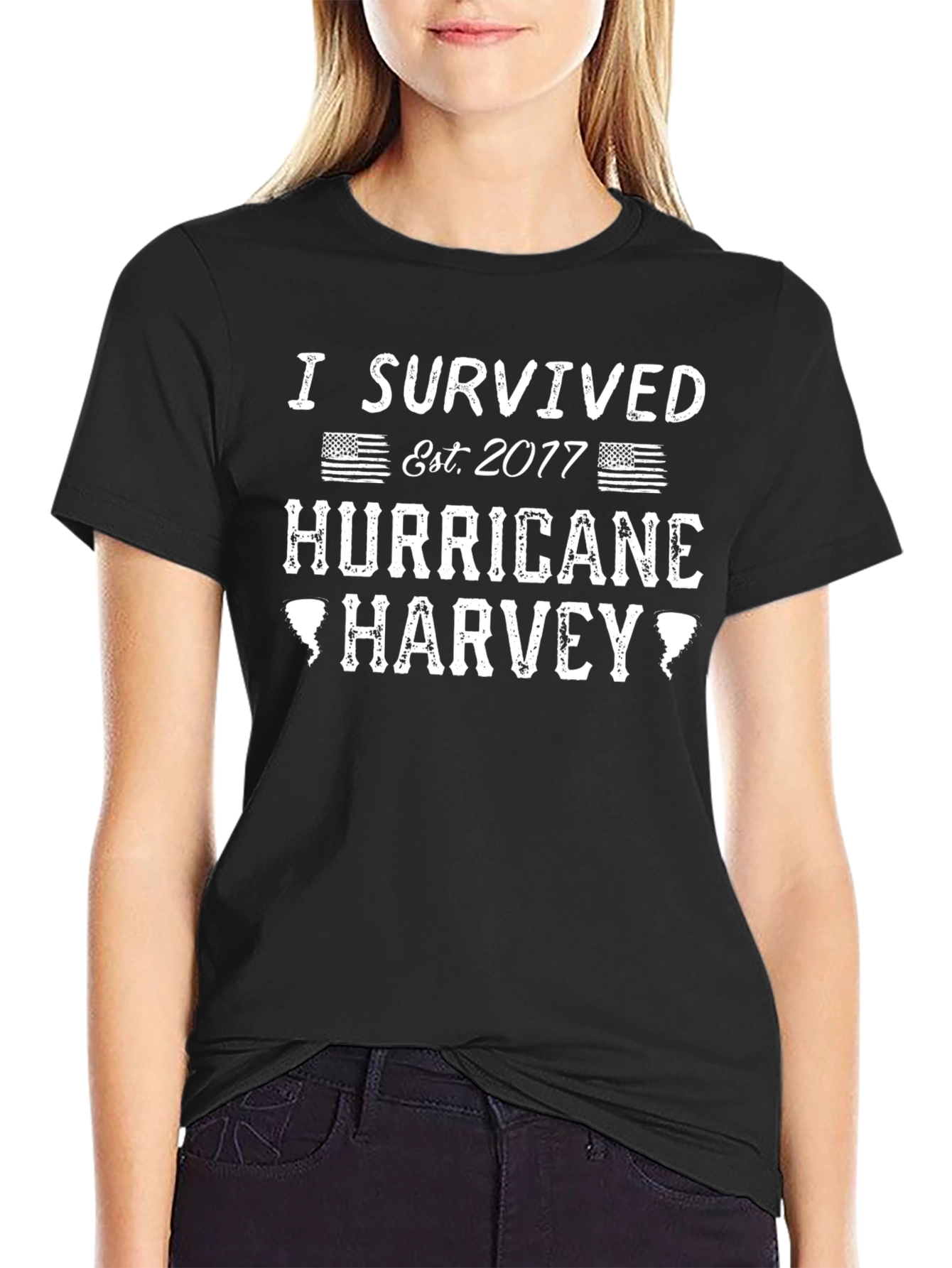 I Survived Hurricane Harvey T-Shirt