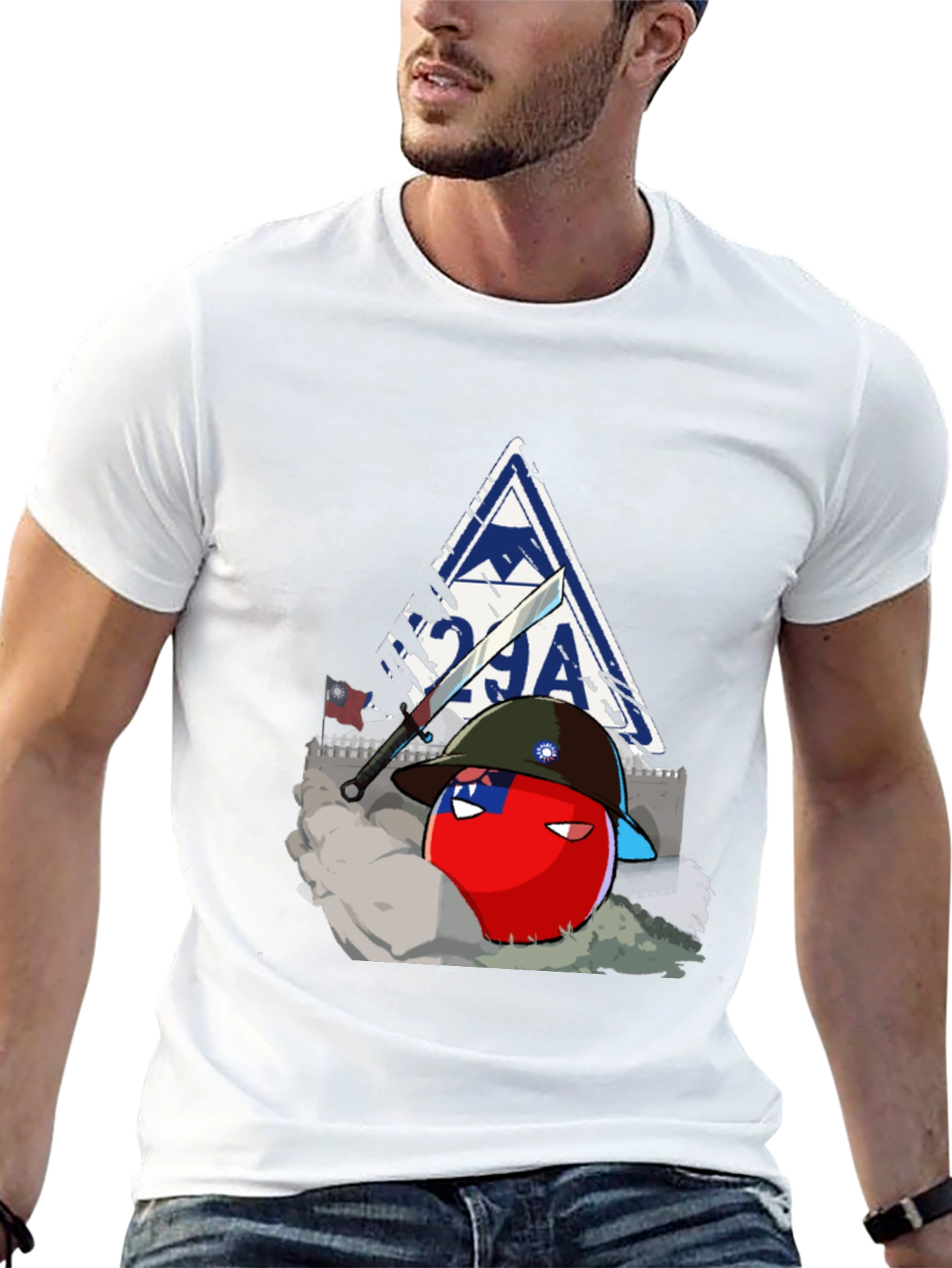 Taiwan Countryball T-Shirt - Political Humor Tee