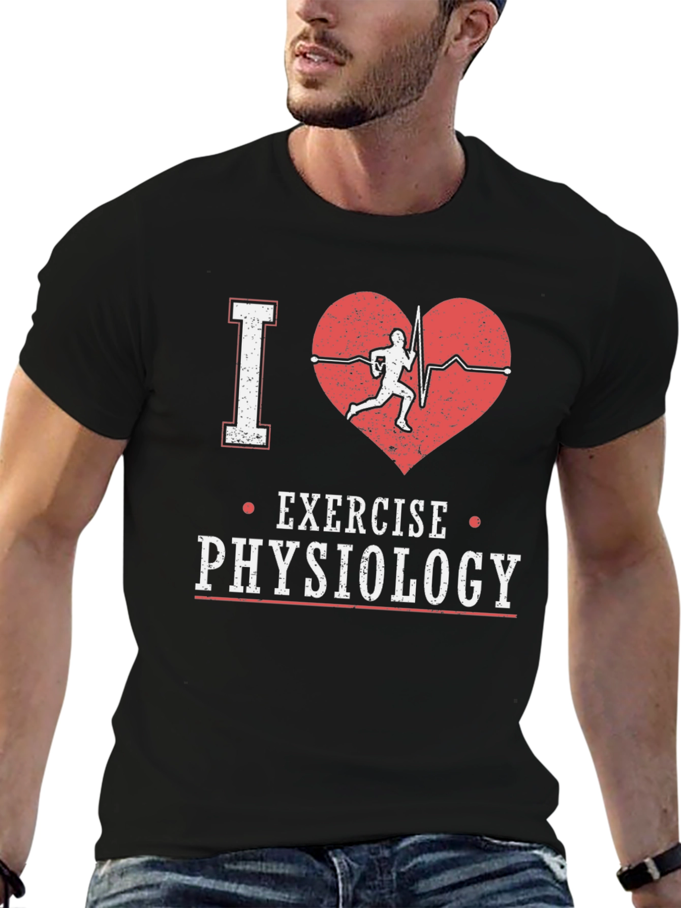 I Heart Exercise Physiology Graphic Tee