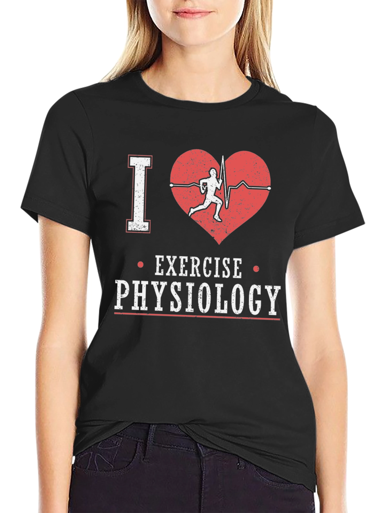 I Heart Exercise Physiology Graphic Tee