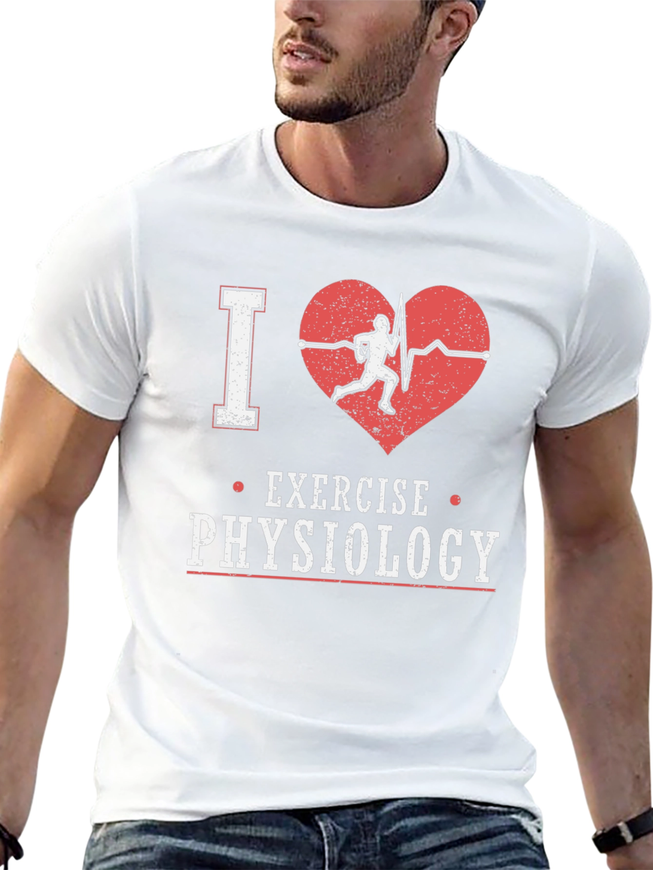 I Heart Exercise Physiology Graphic Tee