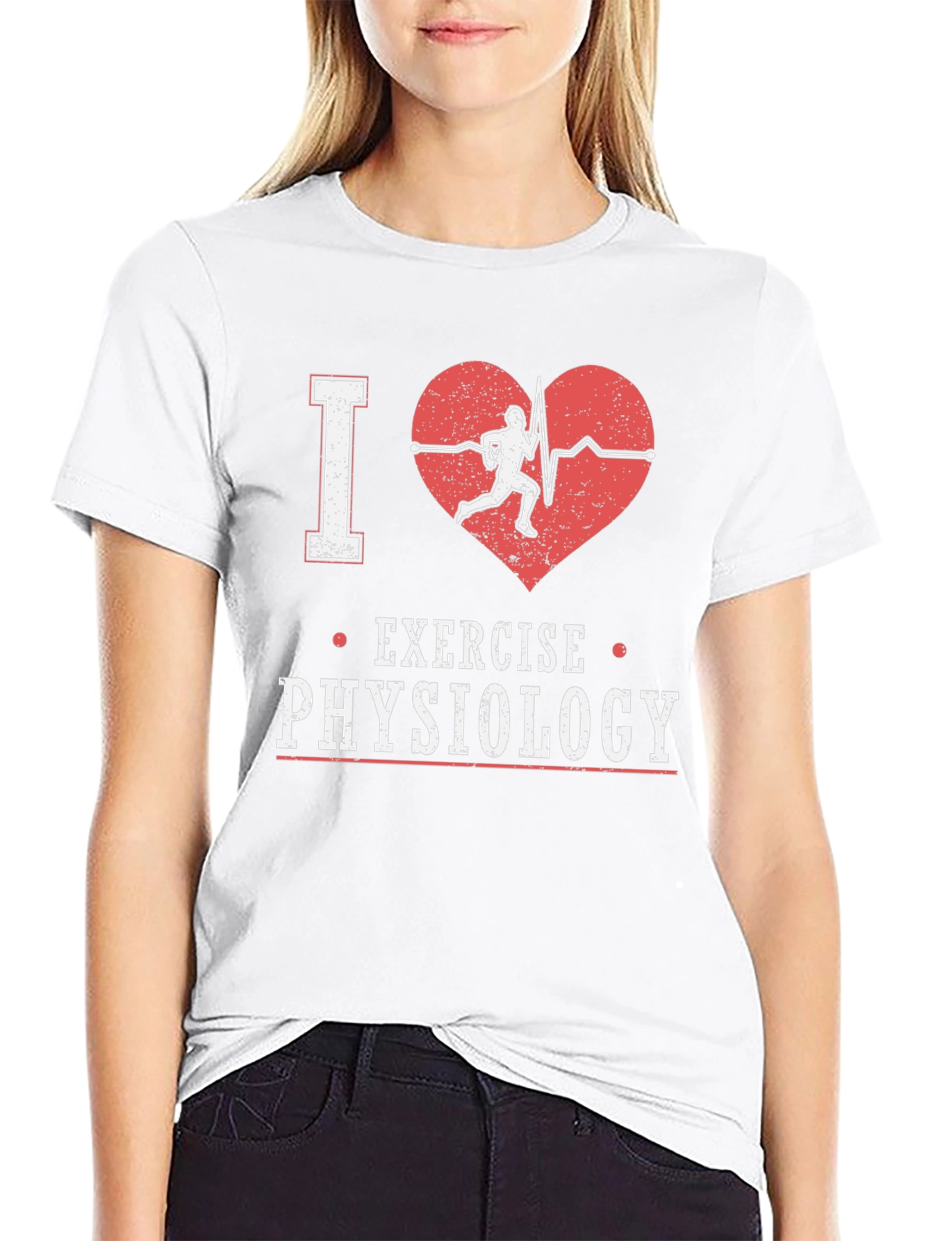 I Heart Exercise Physiology Graphic Tee