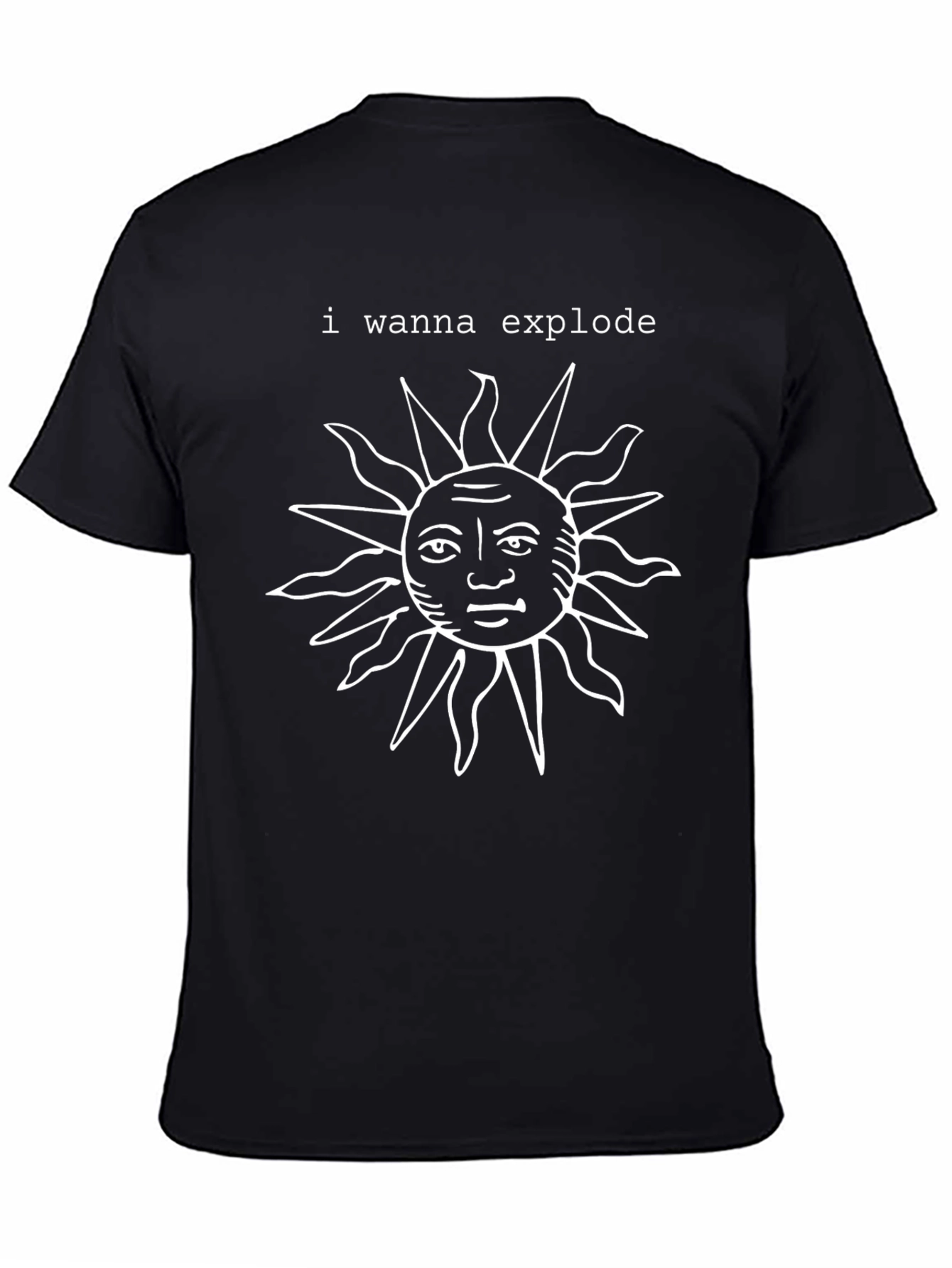 I Wanna Explode Graphic Tee - Unisex Cotton T-Shirt
