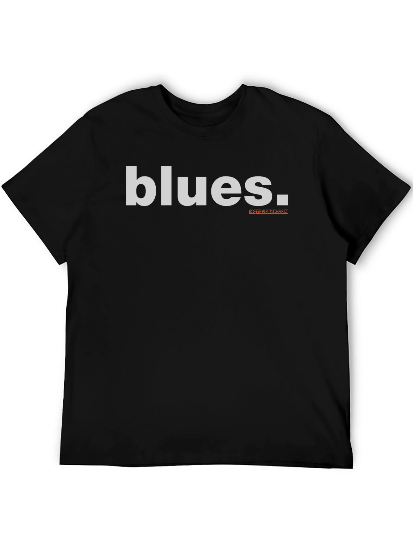 Blues Music Graphic T-Shirt - Black