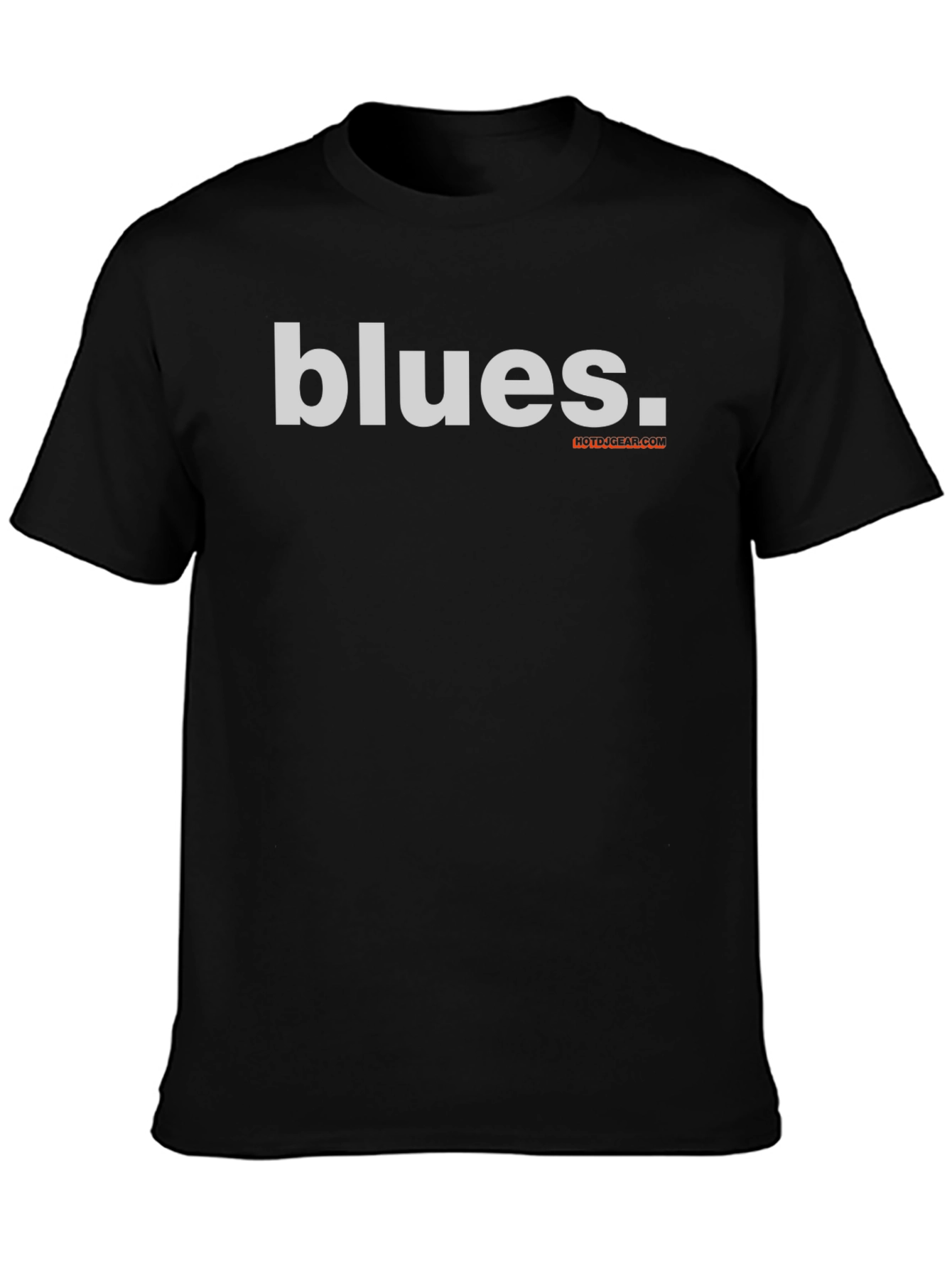 Blues Music Graphic T-Shirt - Black