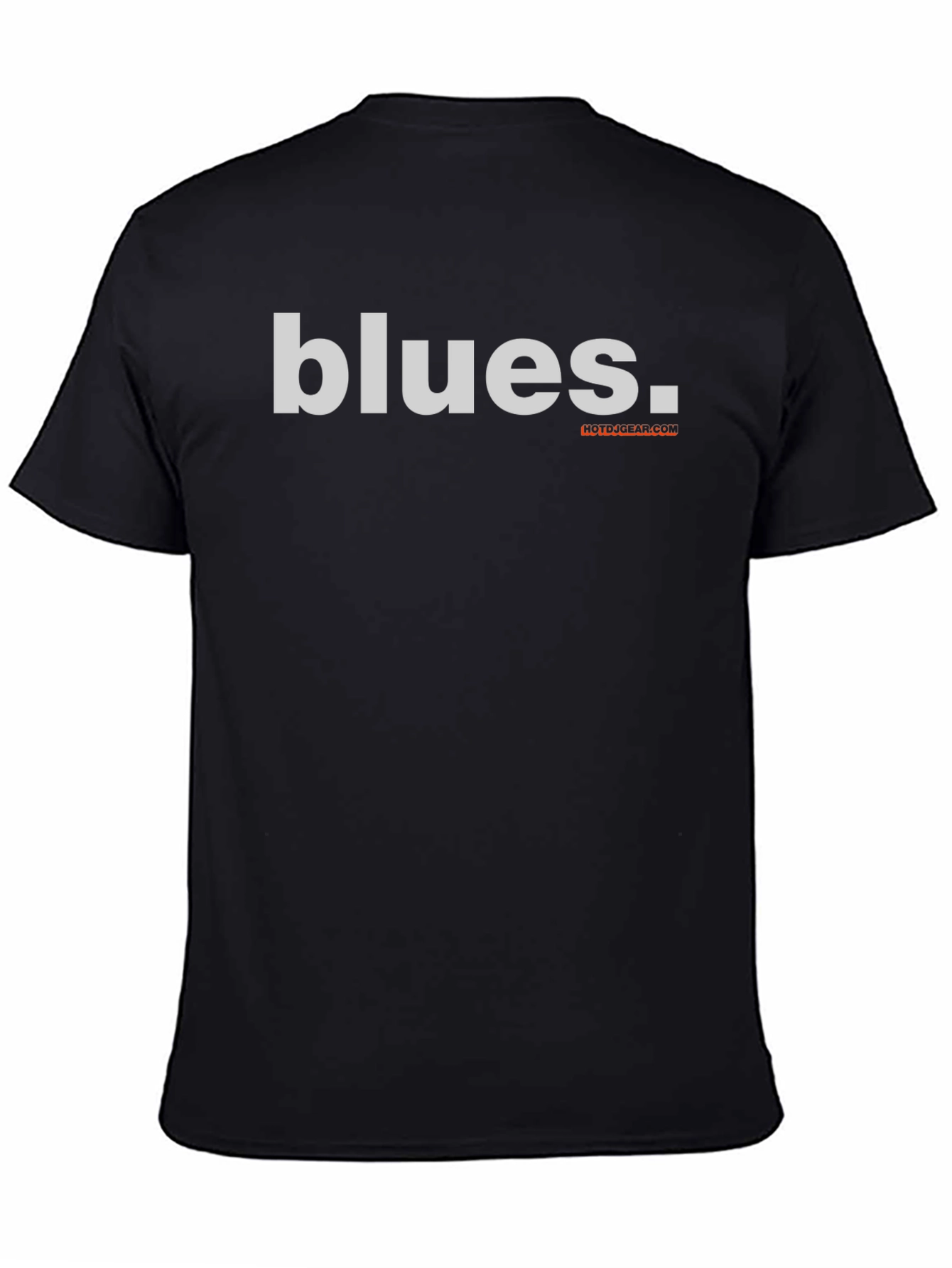 Blues Music Graphic T-Shirt - Black