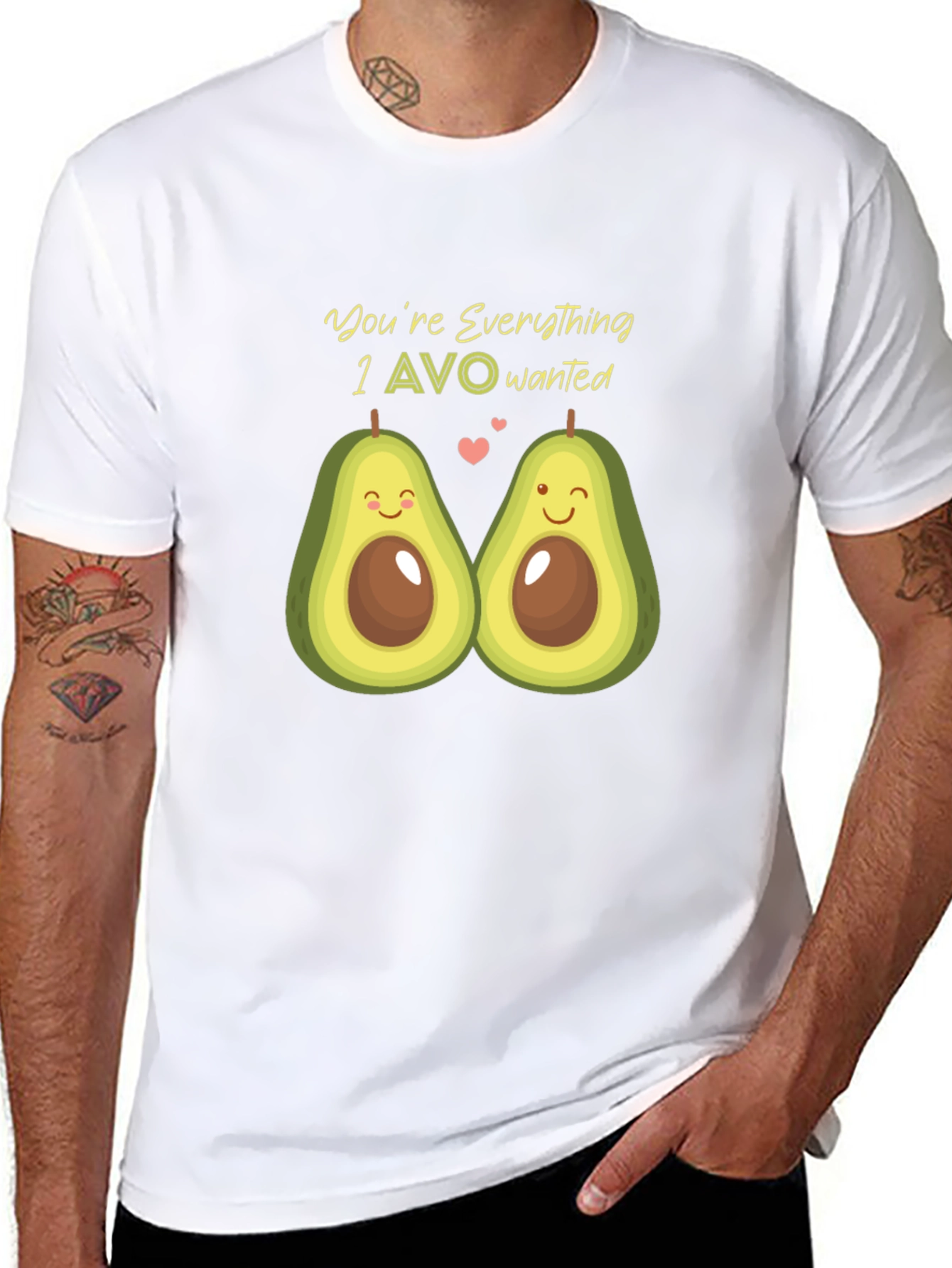 Avocado Love T-Shirt - Youre Everything I AVO Wanted
