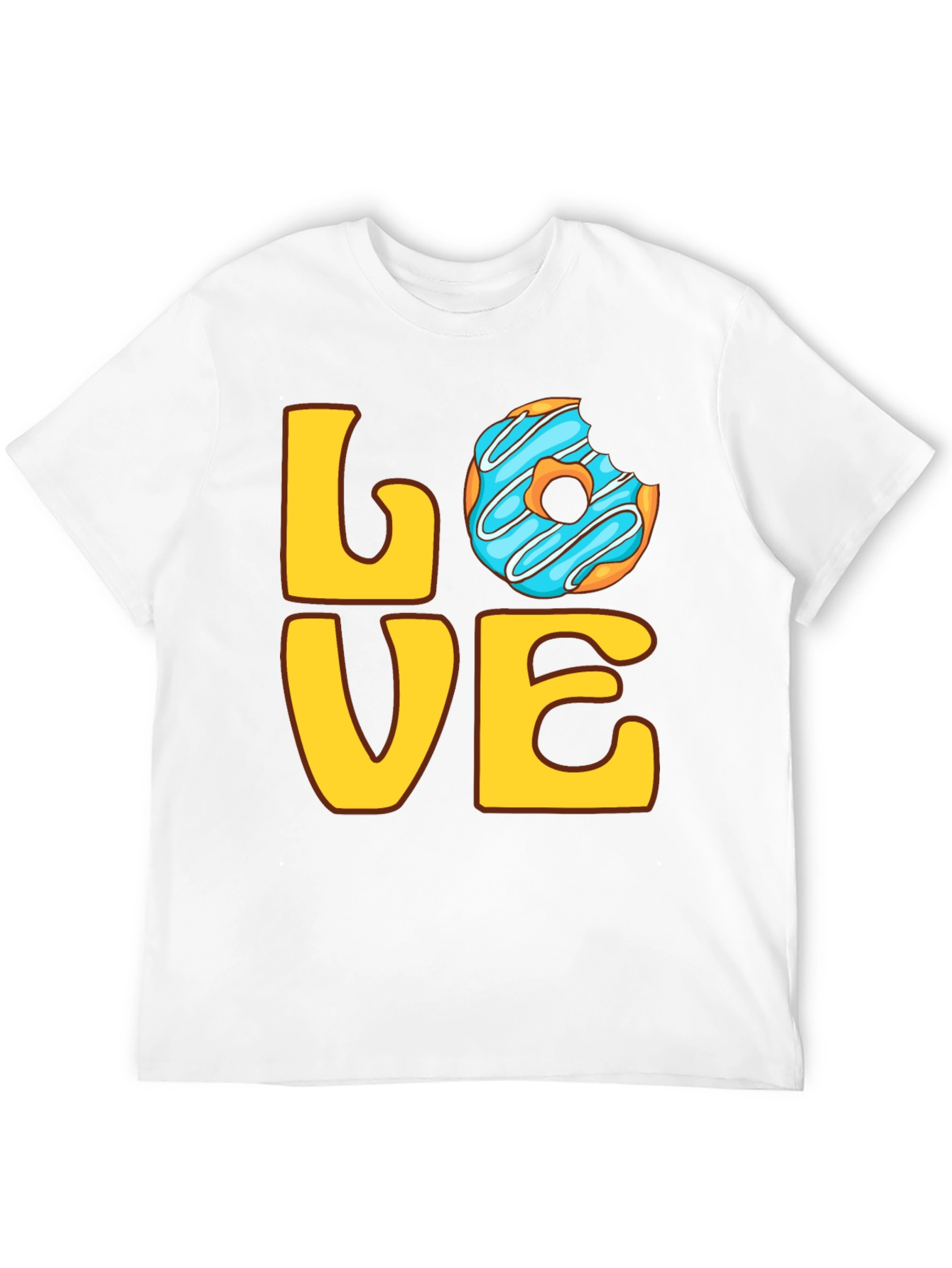 Love Donut Graphic Tee - Sweet Treat T-Shirt