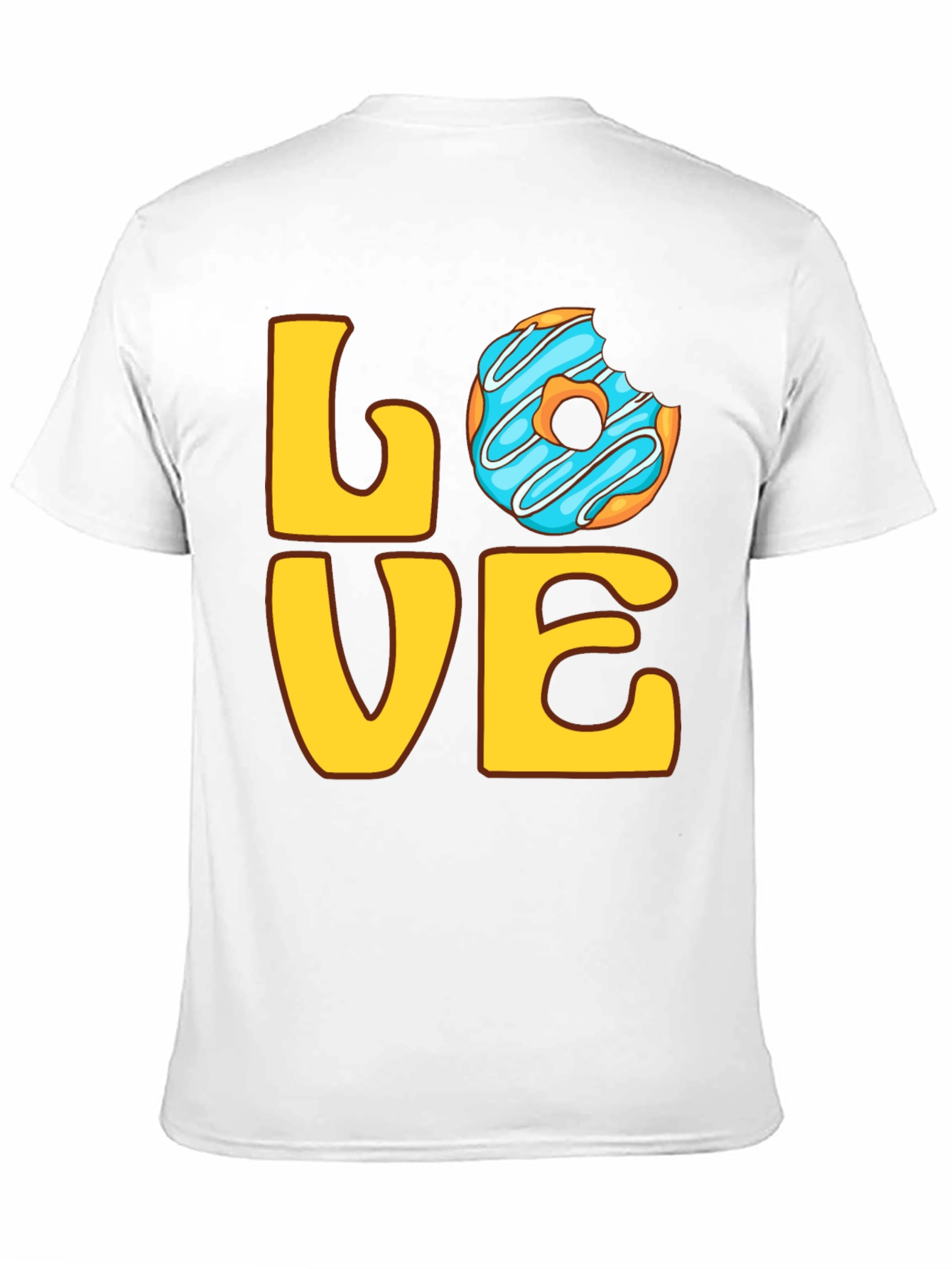 Love Donut Graphic Tee - Sweet Treat T-Shirt