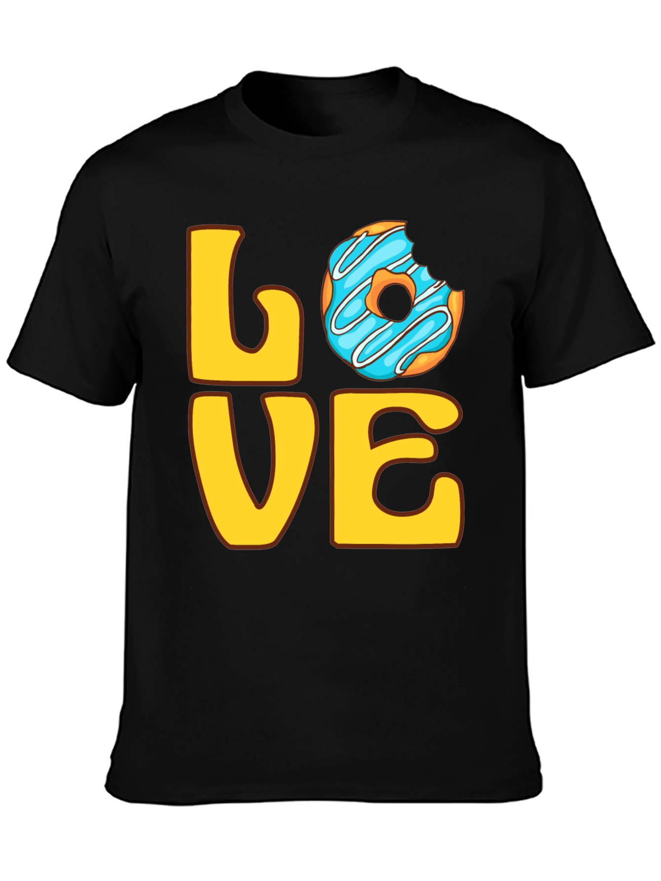 Love Donut Graphic Tee - Sweet Treat T-Shirt